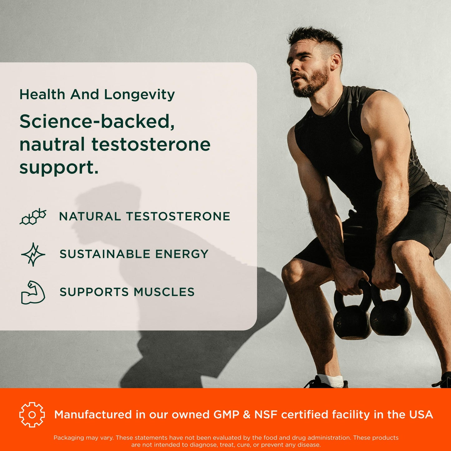 The Genius Brand Test Black Label Testosterone Supplement Capsule, 120 Capsules