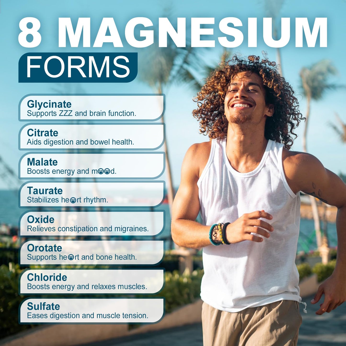 LILICARE Sugar Free Magnesium Complex for Women Gummies 60 Count