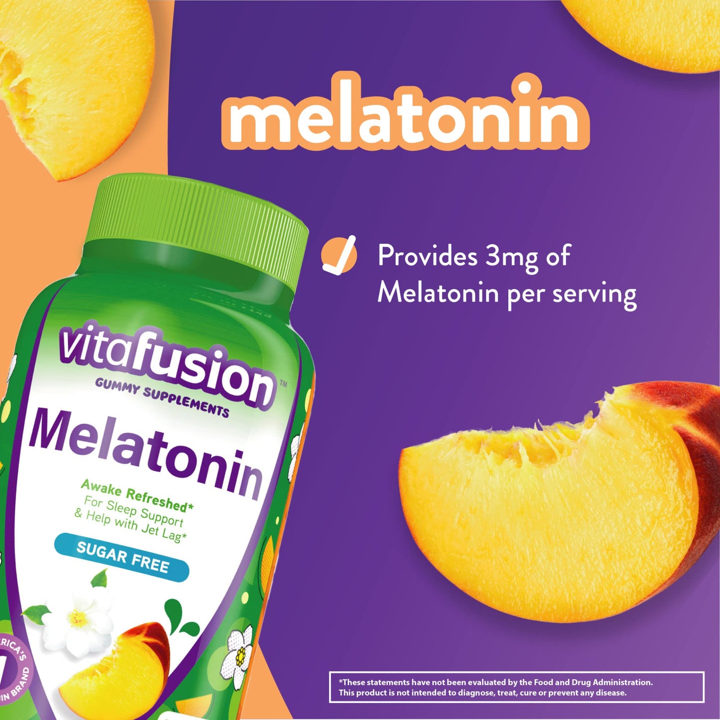 Vitafusion Melatonin Gummies 290 Count