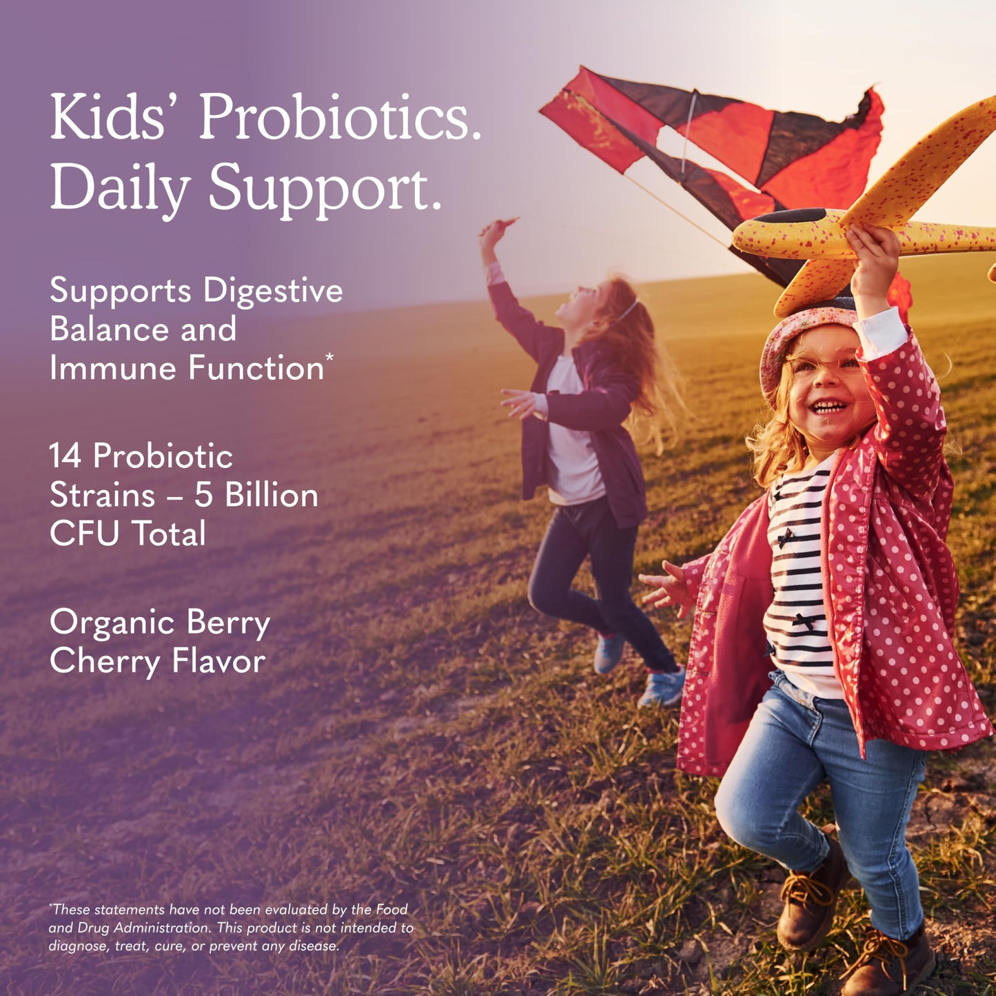 Garden of Life Dr. Formulated Probiotics Organic Kids+ Plus Vitamin C & D Chewables 30 Count