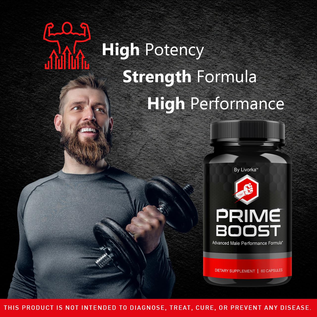 LIVORKA Prime Boost Capsules 300 Capsules