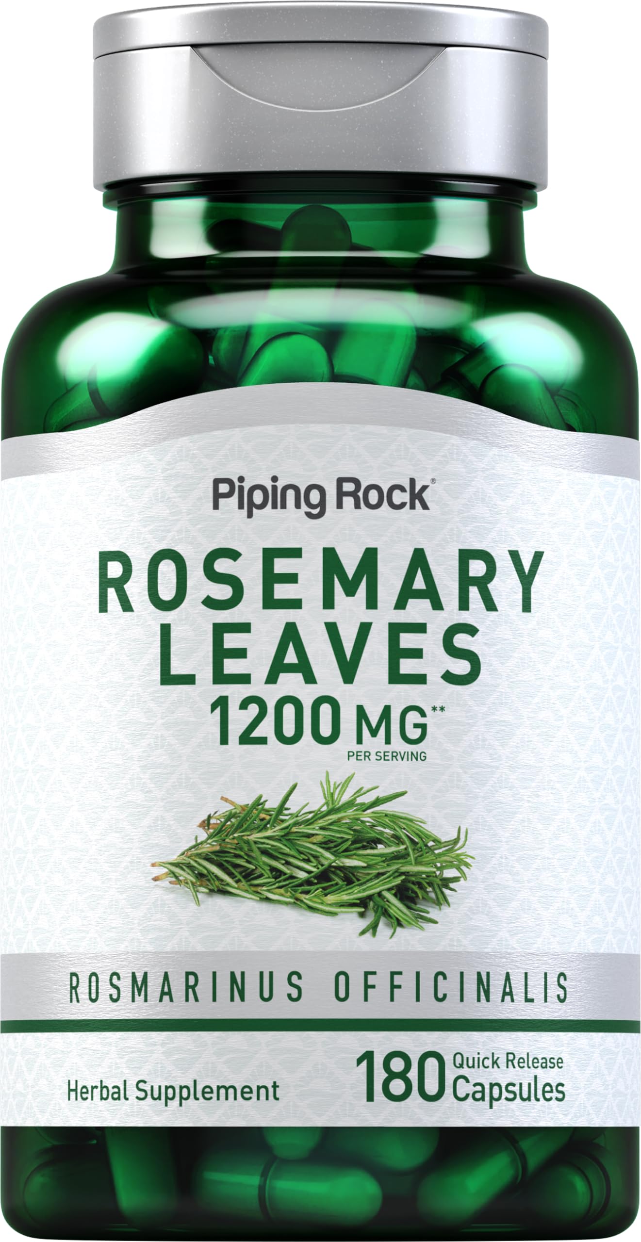 Piping Rock Rosemary Leaves Capsules 180 Count