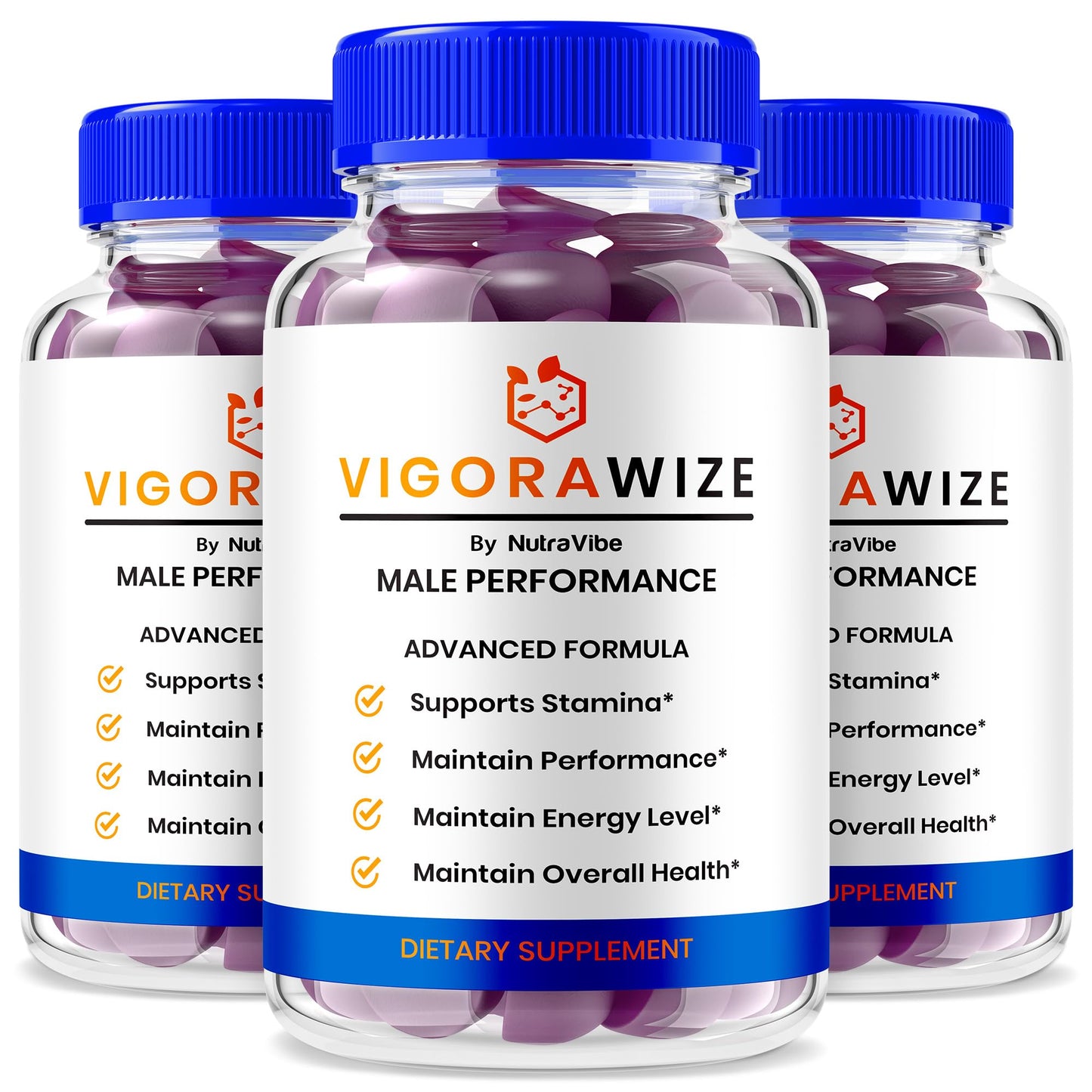 NutraRize Vigorawize Gummies 180 Gummies