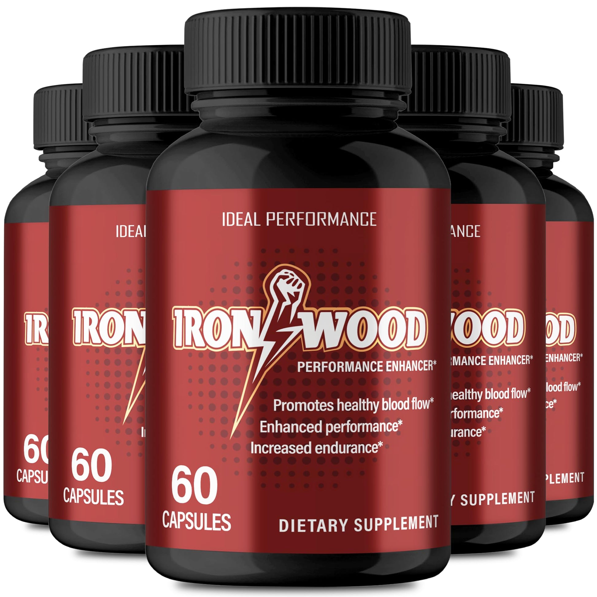 IDEAL PERFORMANCE Ironwood Capsules, 300 Count
