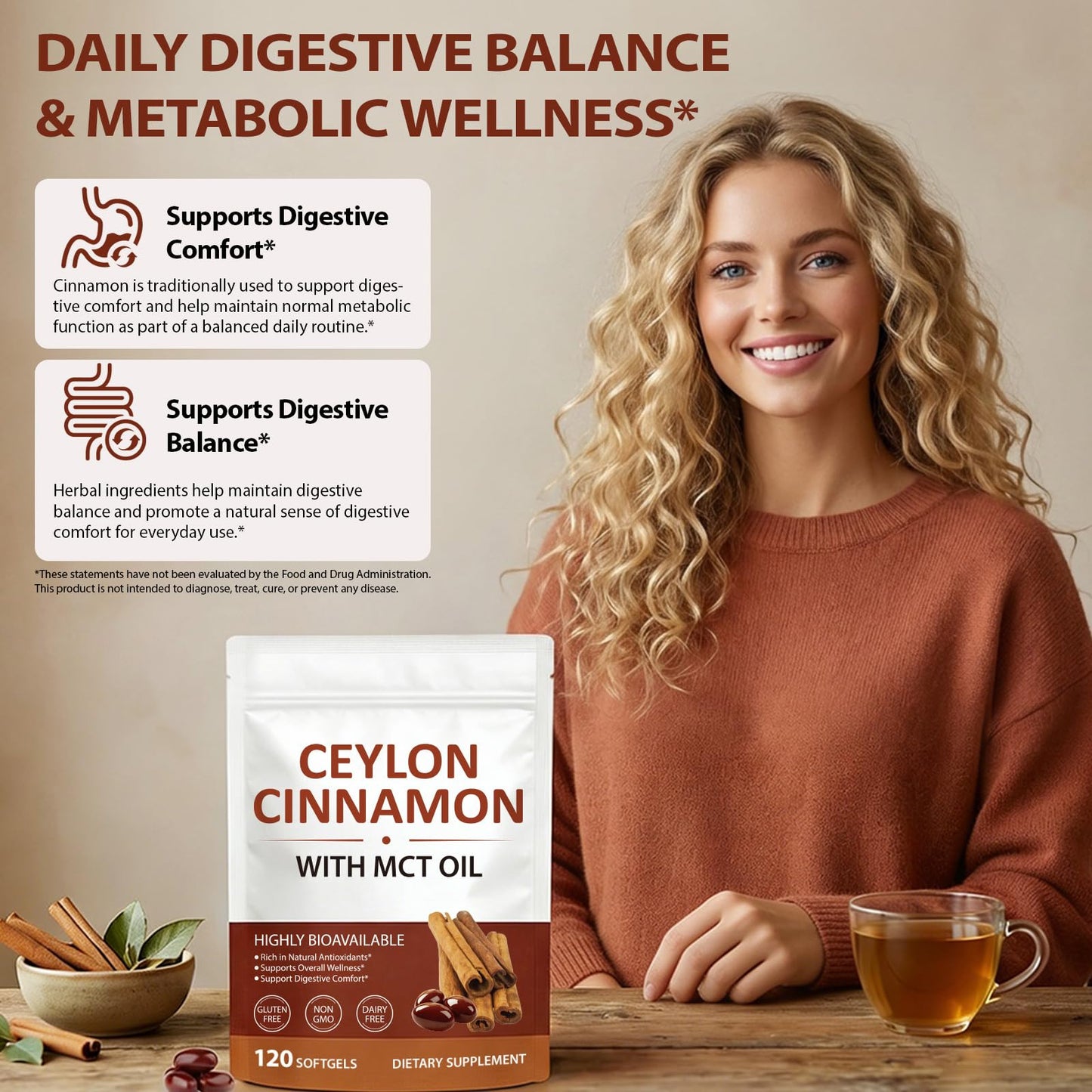 vopxccvy Ceylon Cinnamon Softgels 240