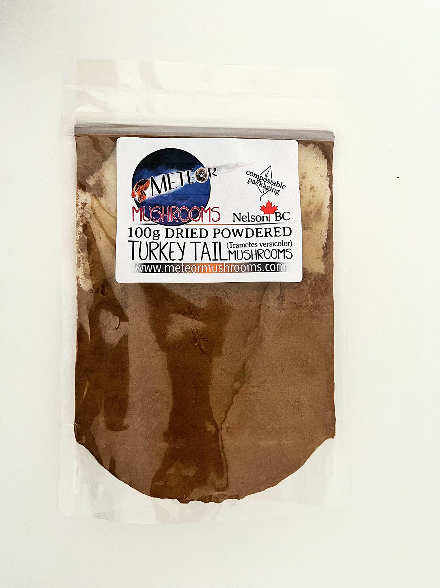 Meteor Mushrooms Turkey Tail Mushroom Powder 3.5274