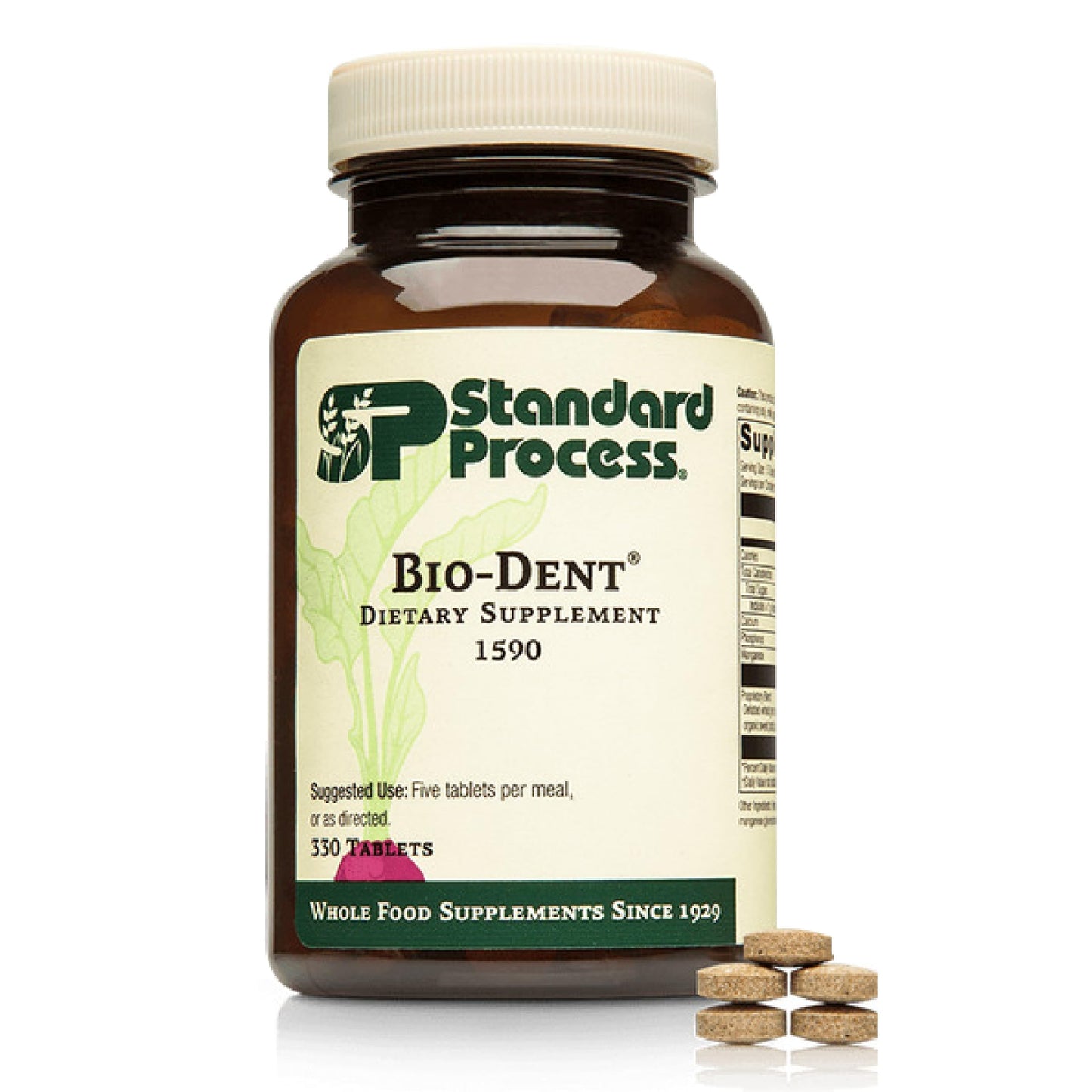 Standard Process Inc. Bio-Dent Skeletal Health Supplement 330 Tablets