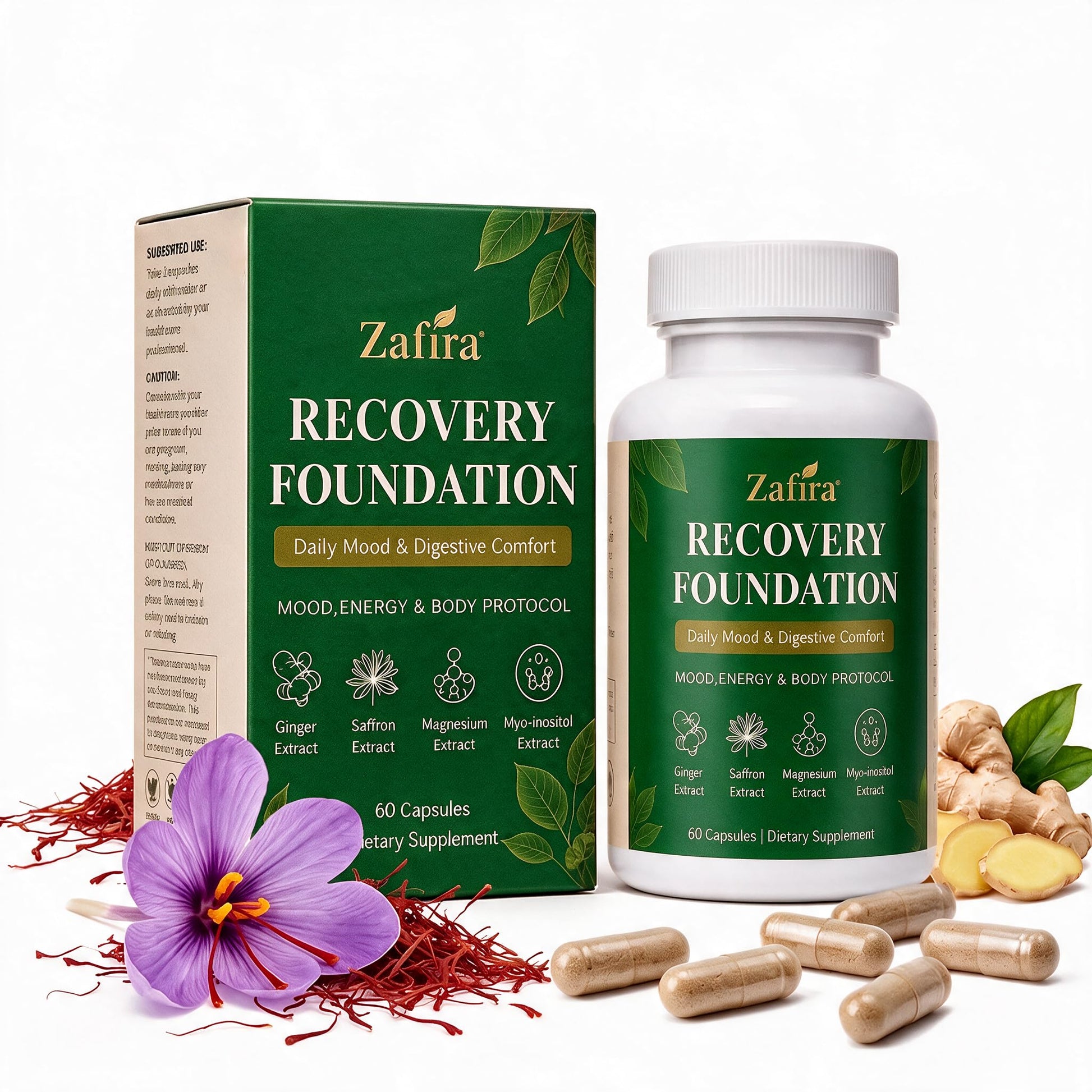 WSGSCBP157 Zafira Recovery Foundation 60 Capsules