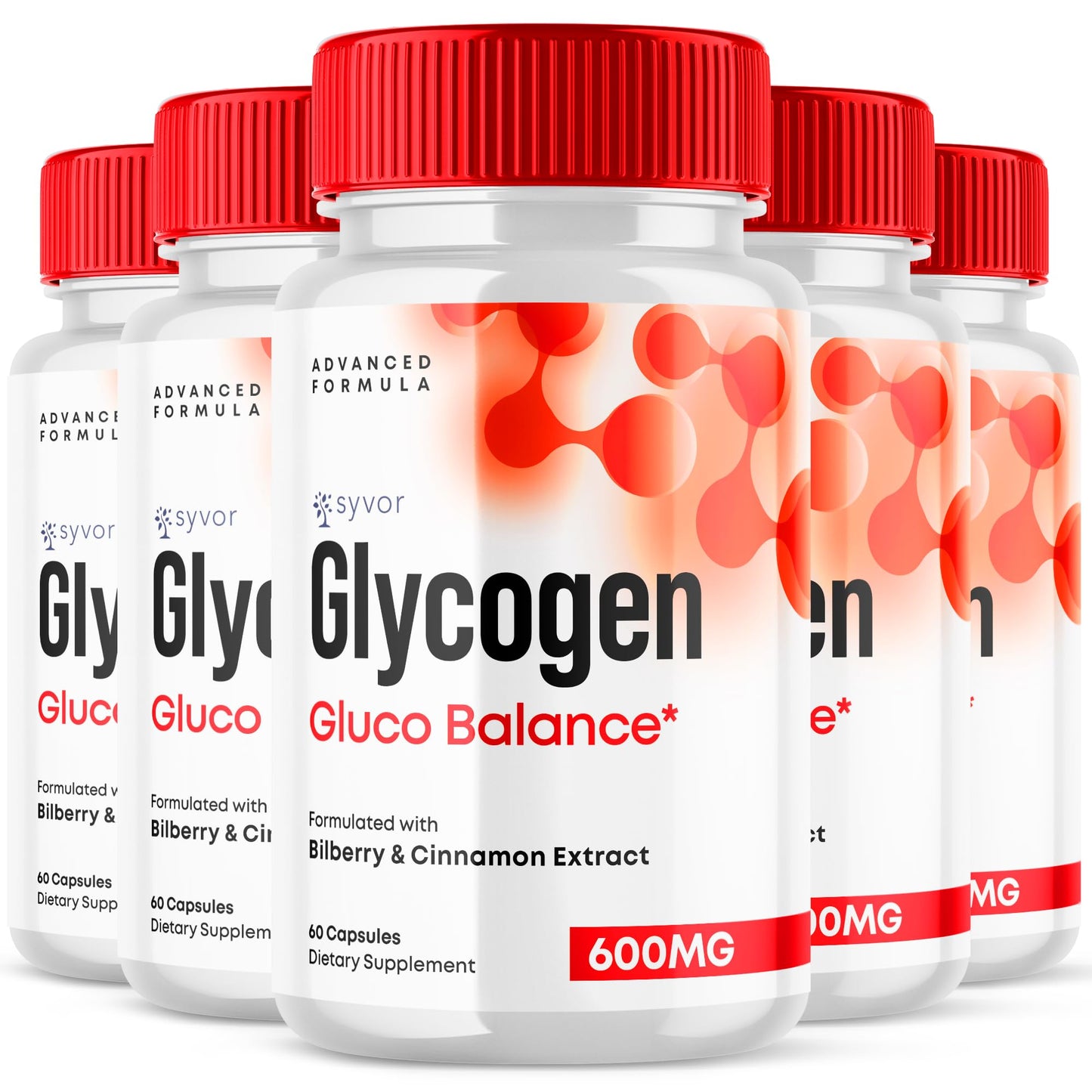 Syvor Glycogen Balance Advanced Formula Capsules, 300 Capsules