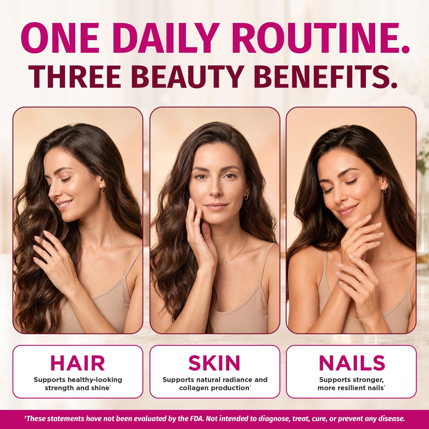 1 Body Hair Skin & Nails with Biotin Capsule, 120 Capsules
