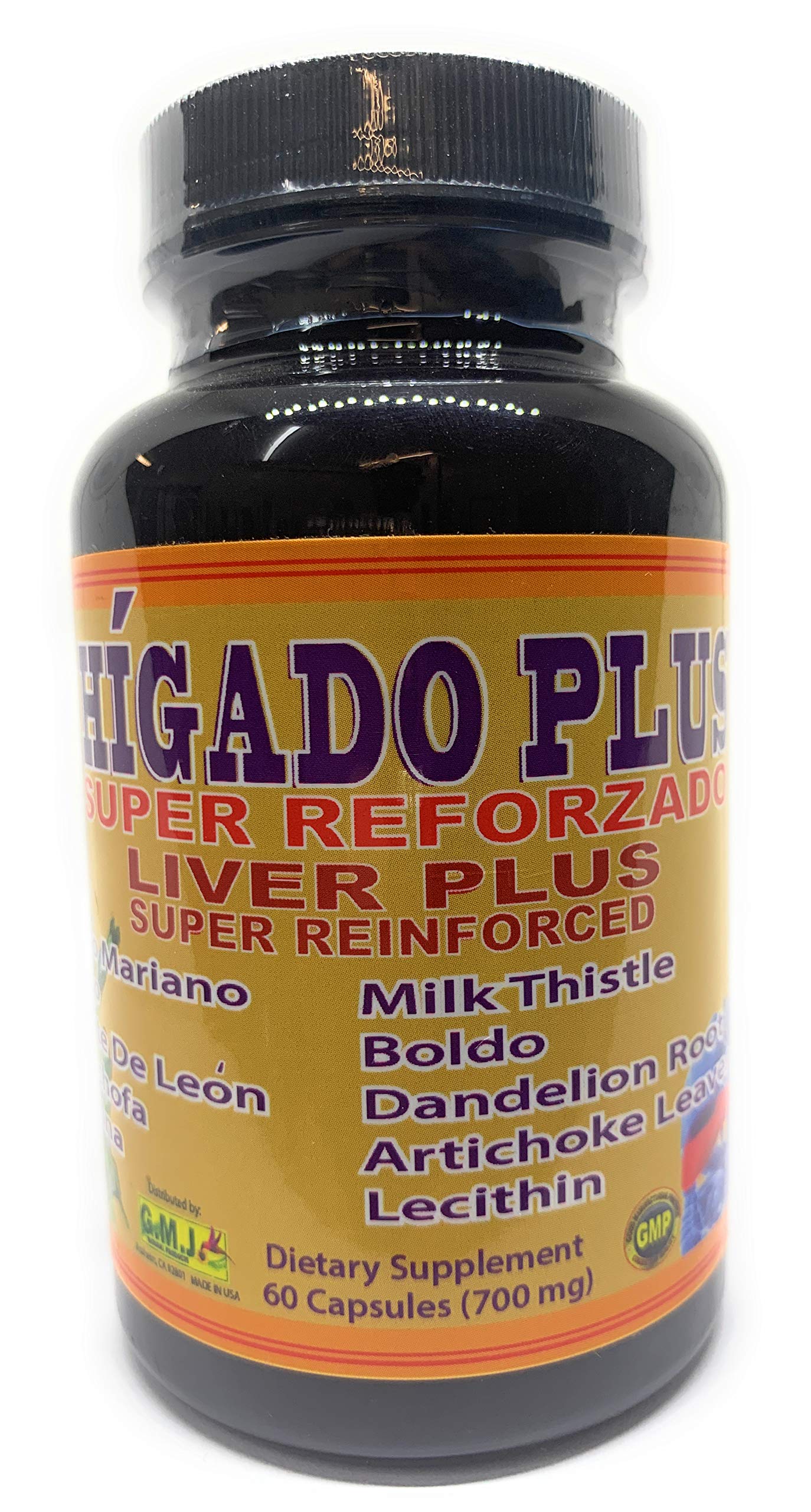 GMP Liver Plus Capsule 60 Count (700mg)