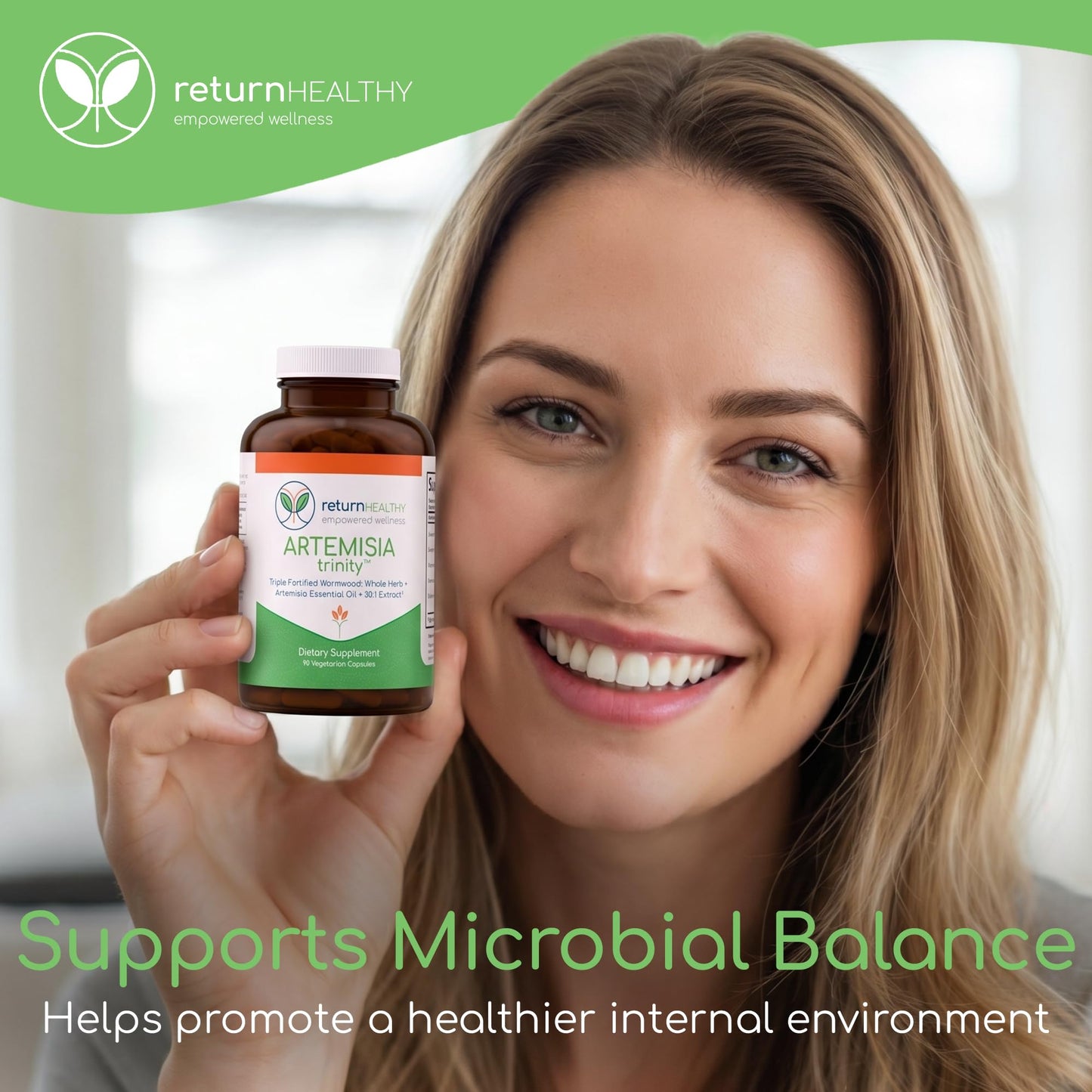 Return Healthy Artemisia Trinity Capsules 90