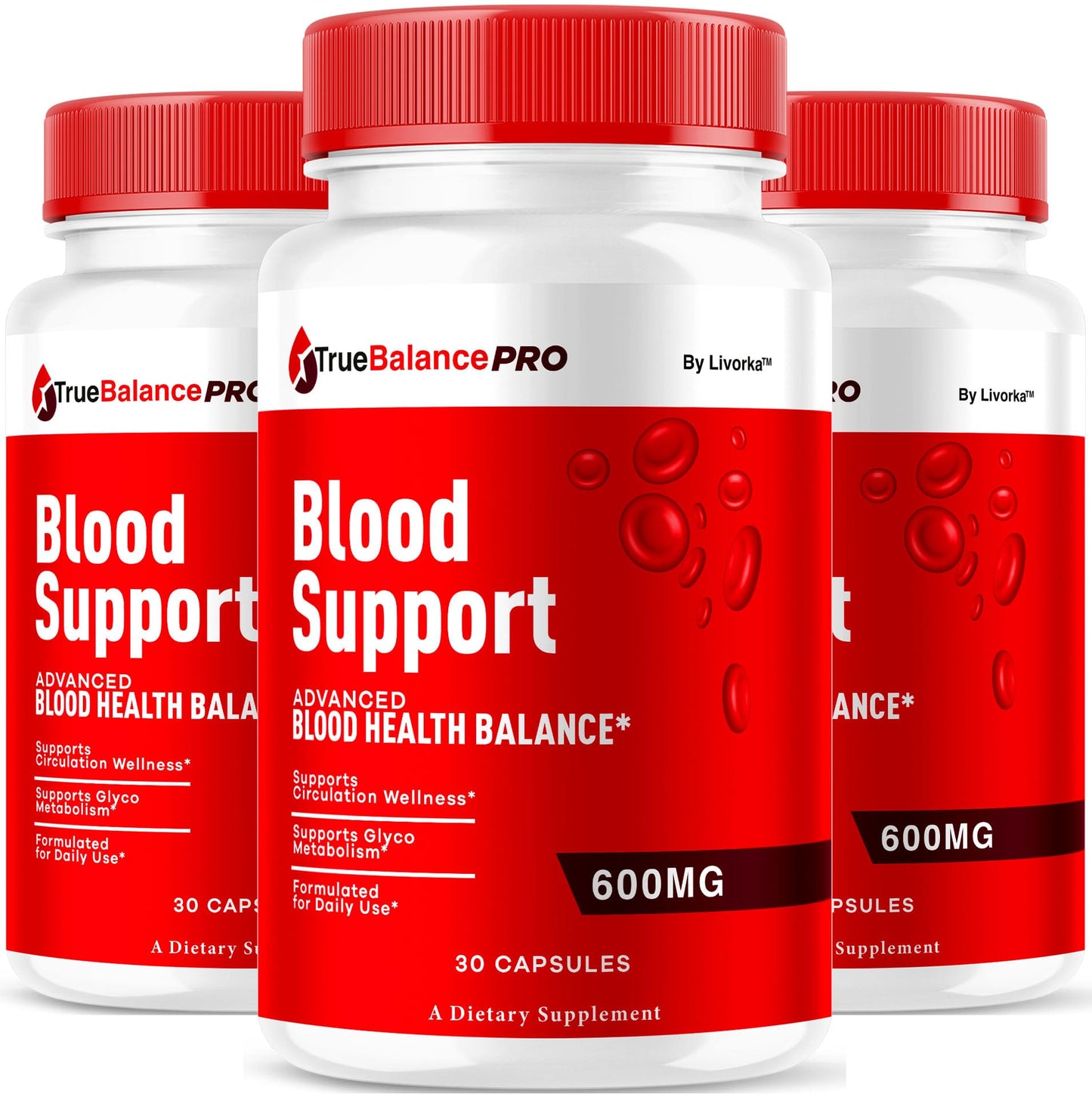 pharmagetics True Balance Blood Support Pro Glycogen Capsules Maximum Strength, 90 Capsules