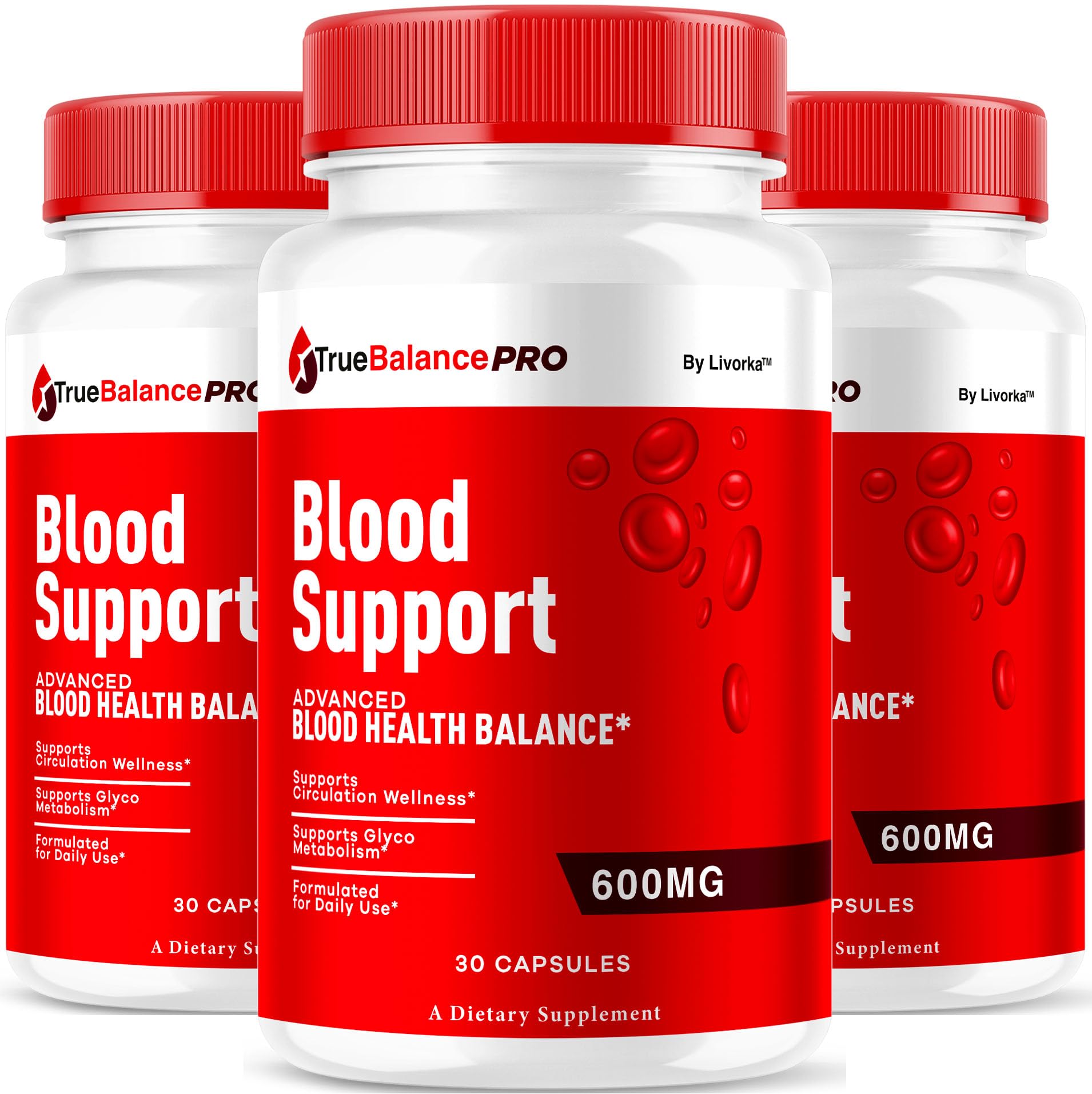 pharmagetics True Balance Blood Support Pro Glycogen Capsules Maximum Strength, 90 Capsules