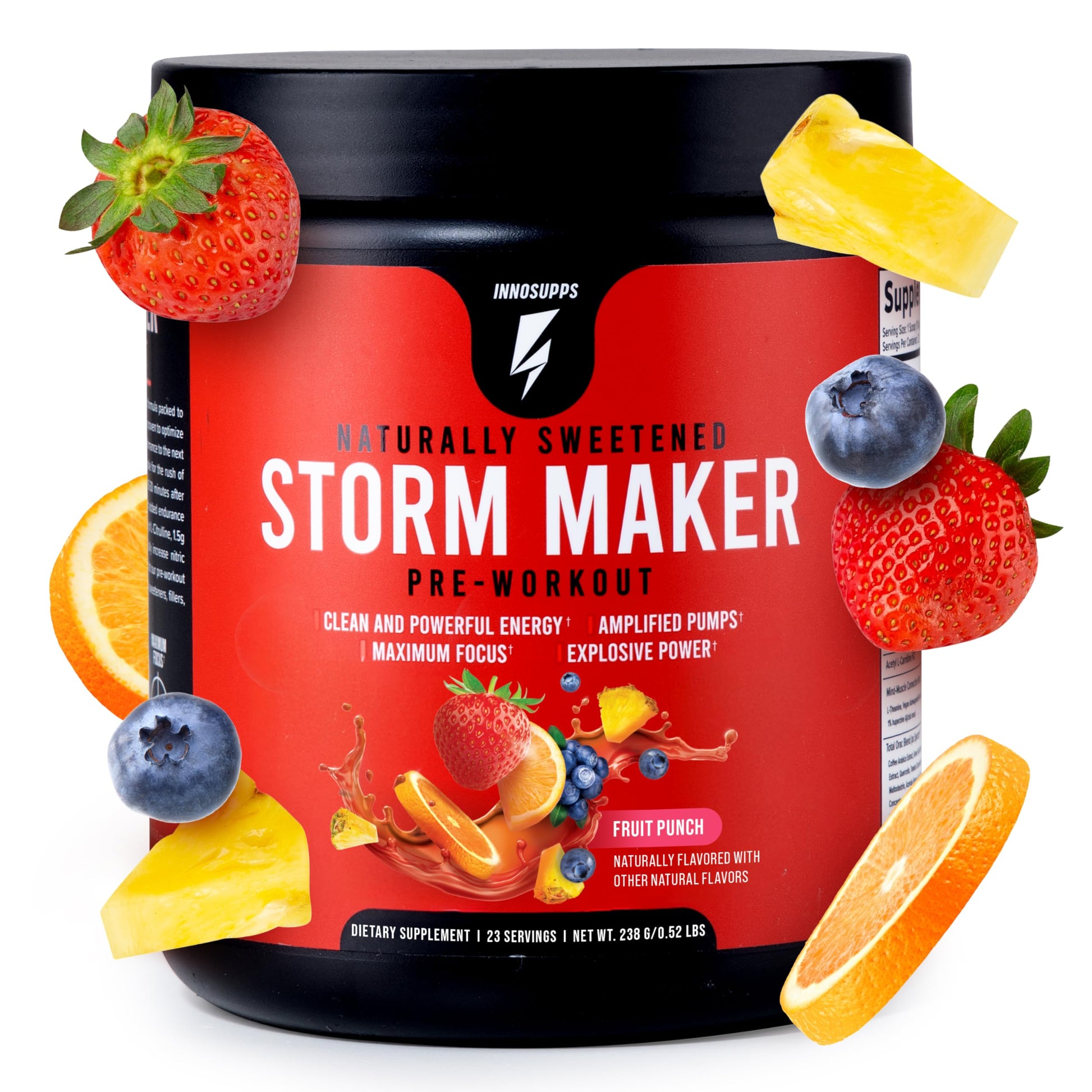 InnoSupps Storm Maker Pre Workout Powder 8.32 Ounce