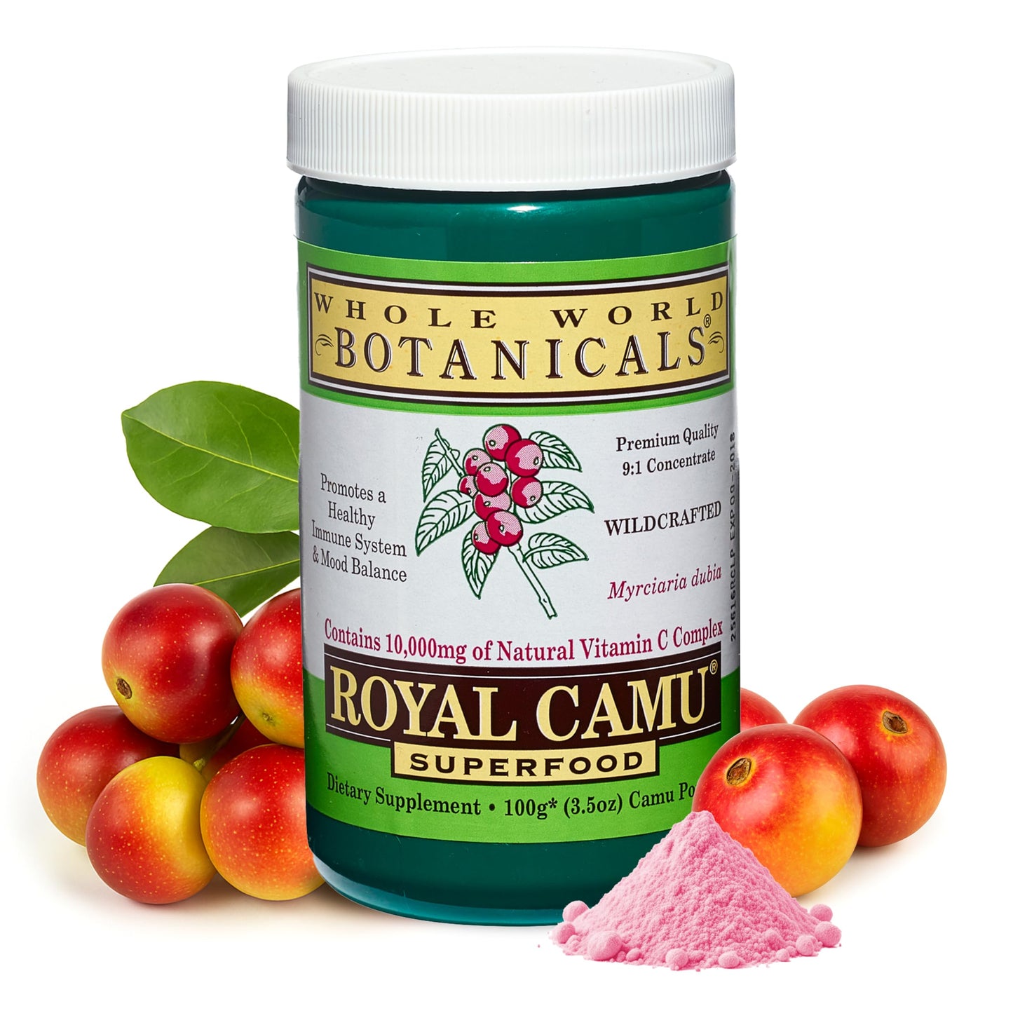 Whole World Botanicals Royal Camu Camu Powder 3.5 Ounce