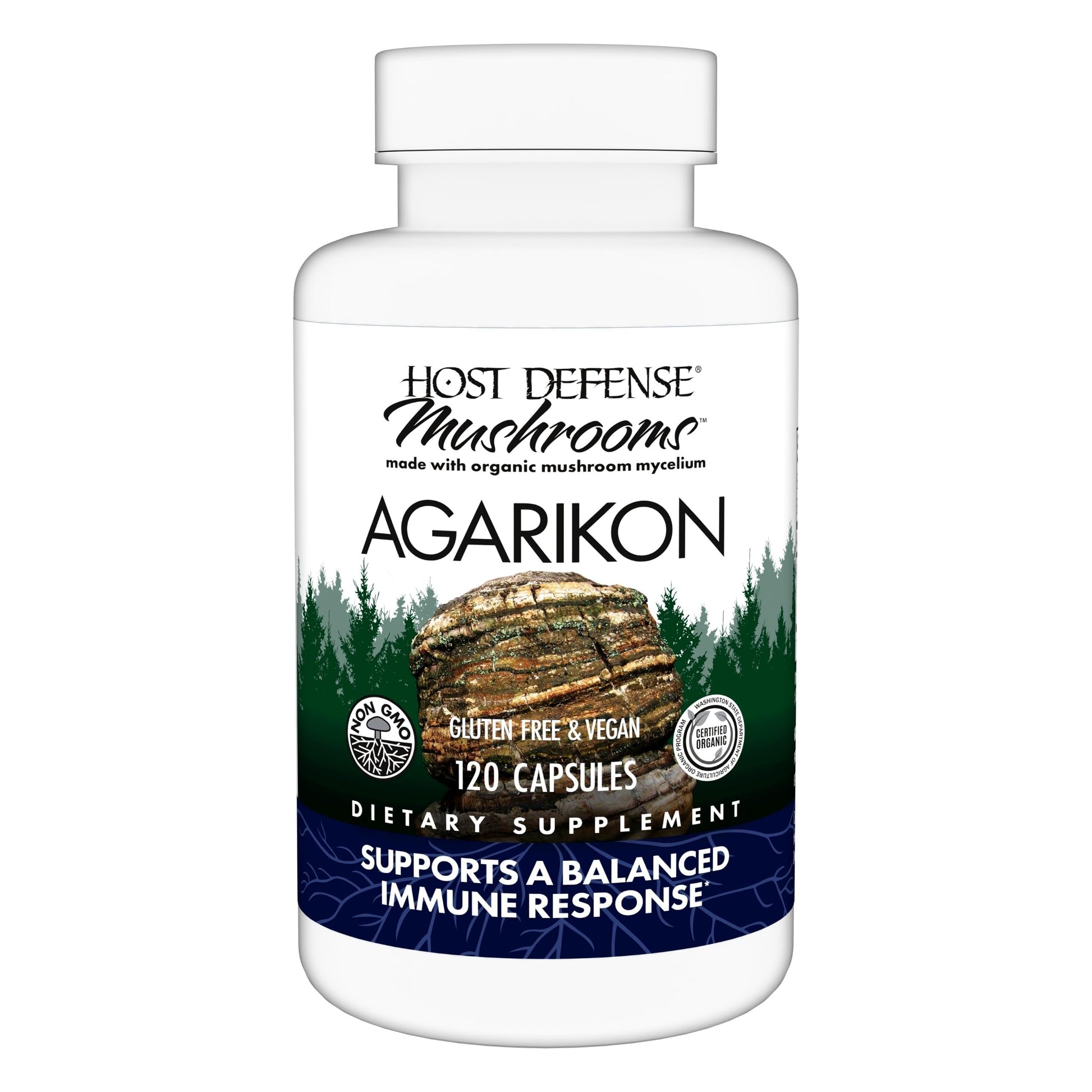 Host Defense Agarikon Capsules 120 Count