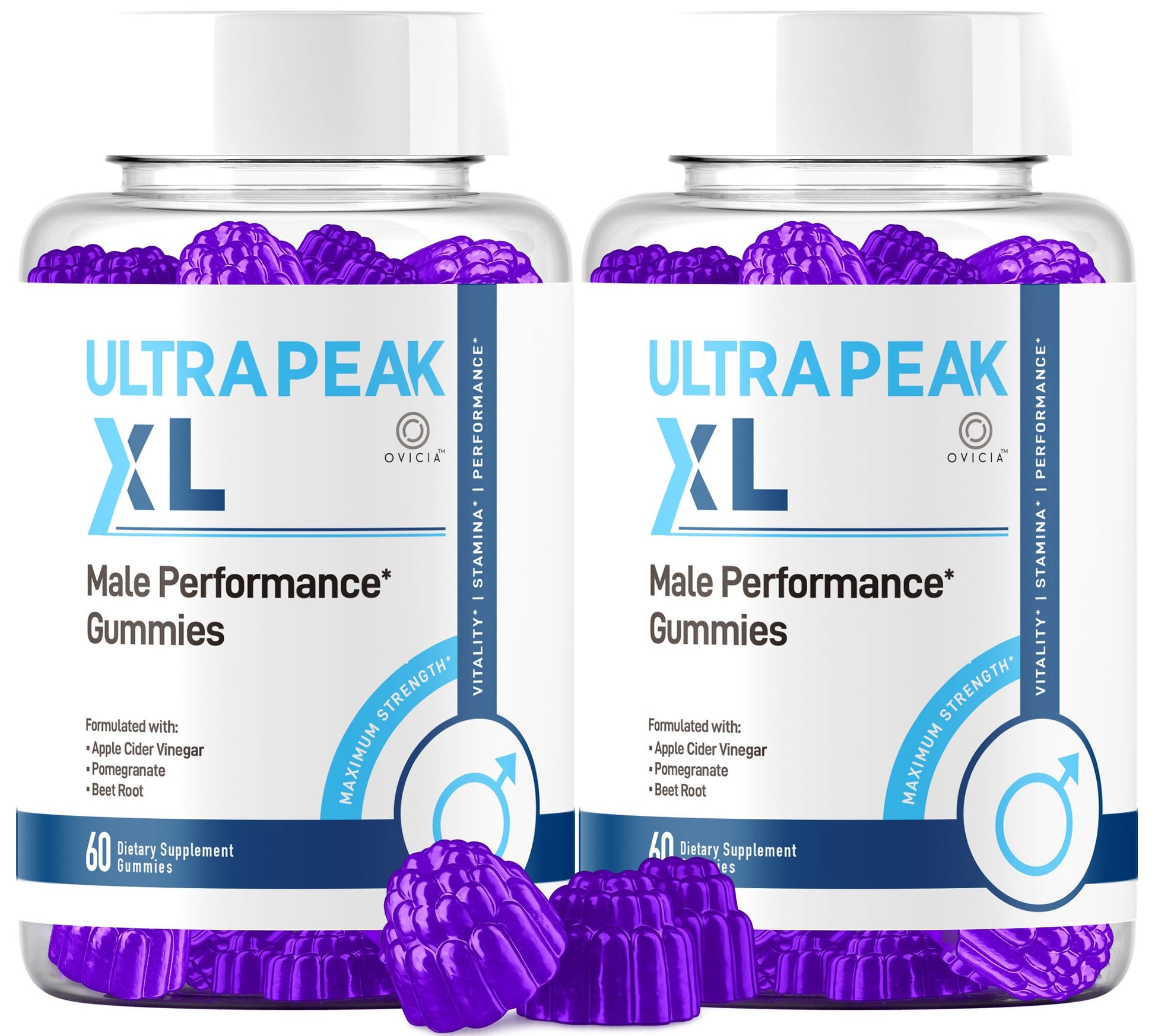 OVICIA Ultra Peak XL Advanced Formula Gummy 120 Gummies