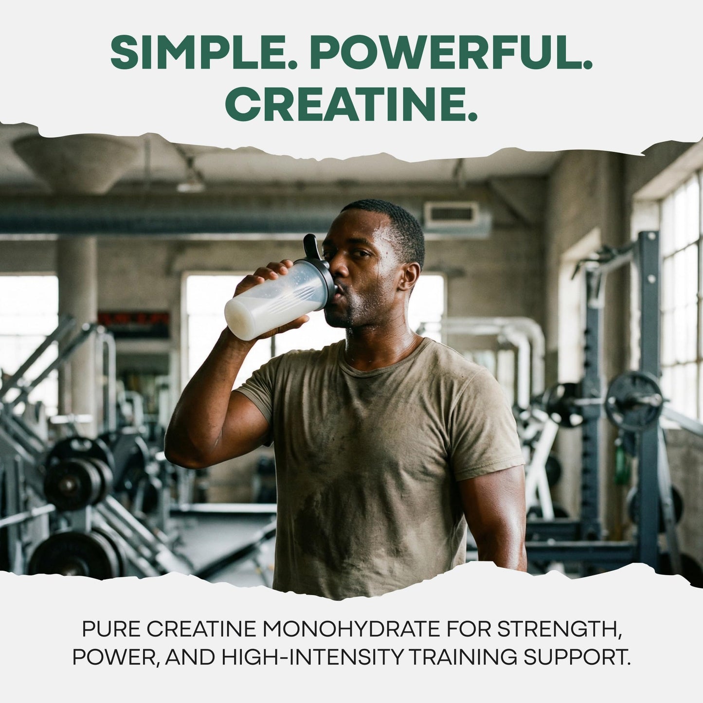 Wild Foods 100% Creatine Monohydrate Powder Packets, 3.5 Ounce