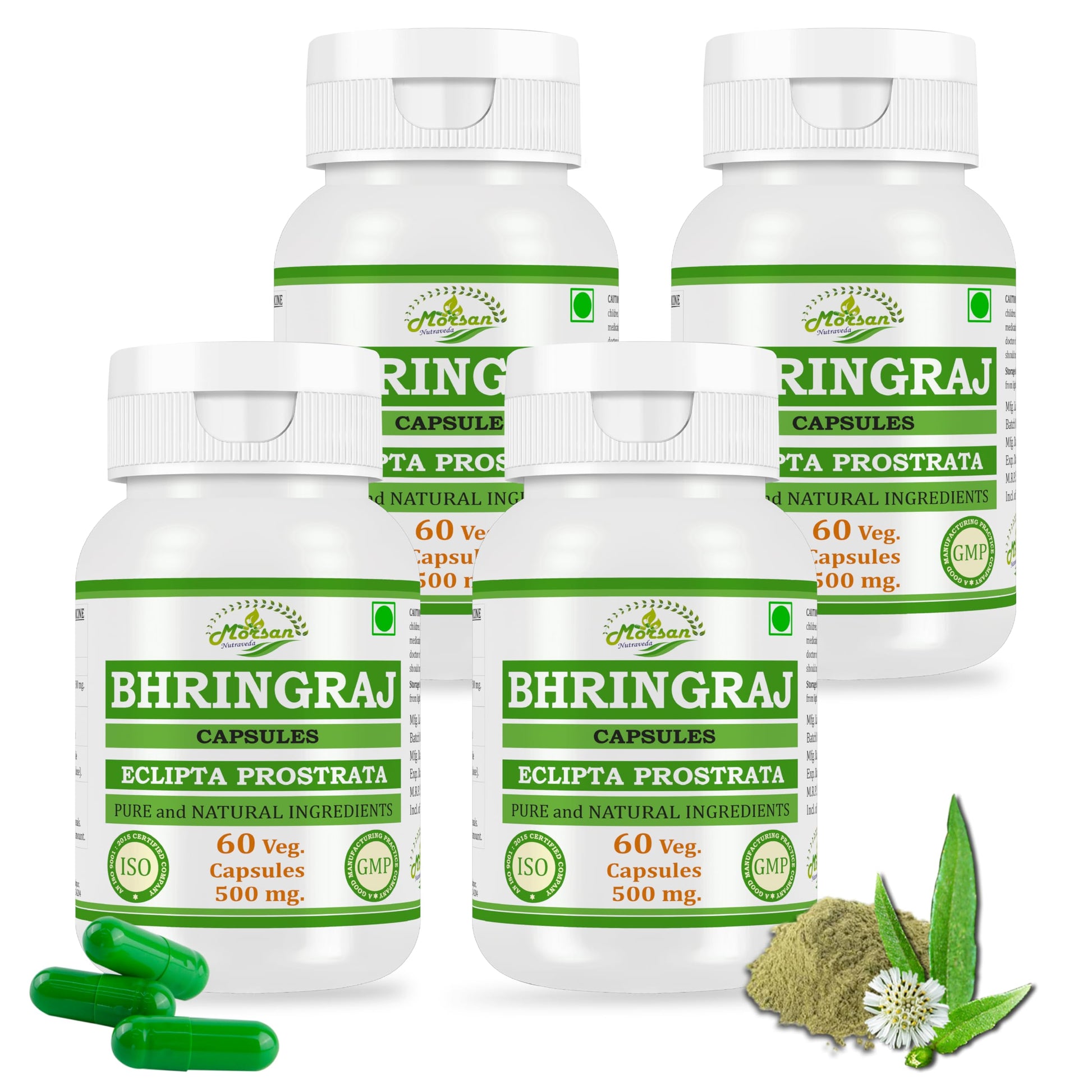 Morsan Nutraveda Bhringraj Capsule 240 Capsules