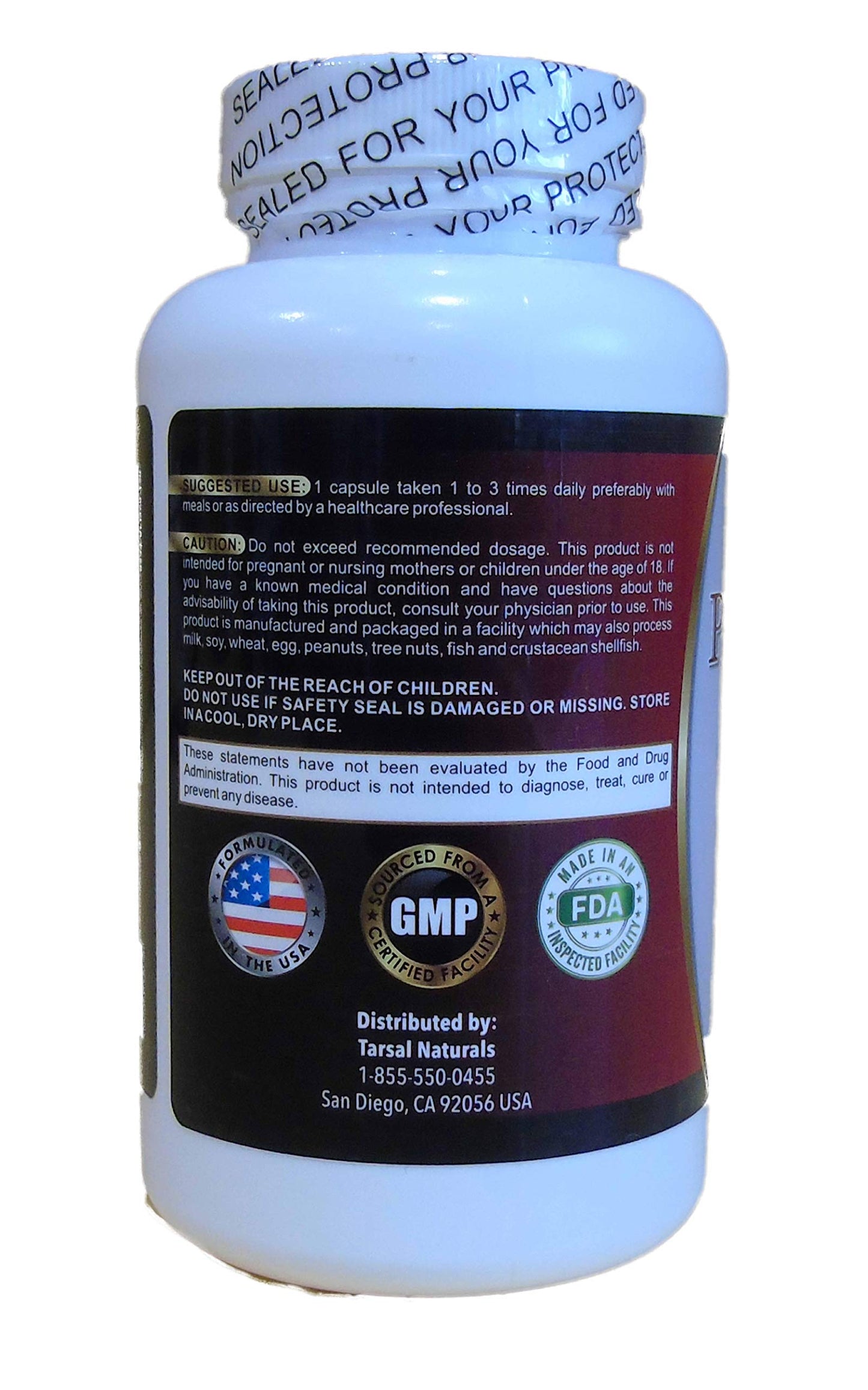 Tarsal Naturals Probiotic Blend Gastrointestinal Support 120 Capsules