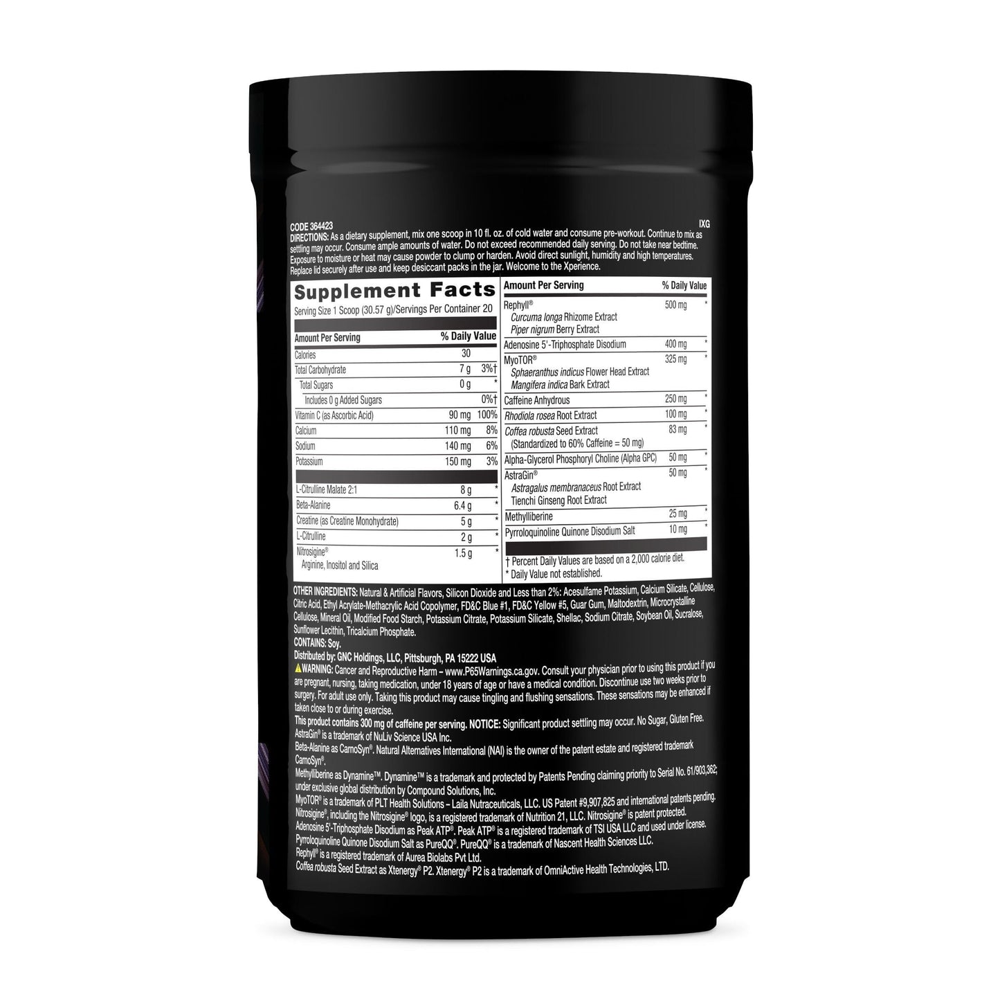 BEYOND RAW Concept X Pre-Workout Powder, 20 Servings