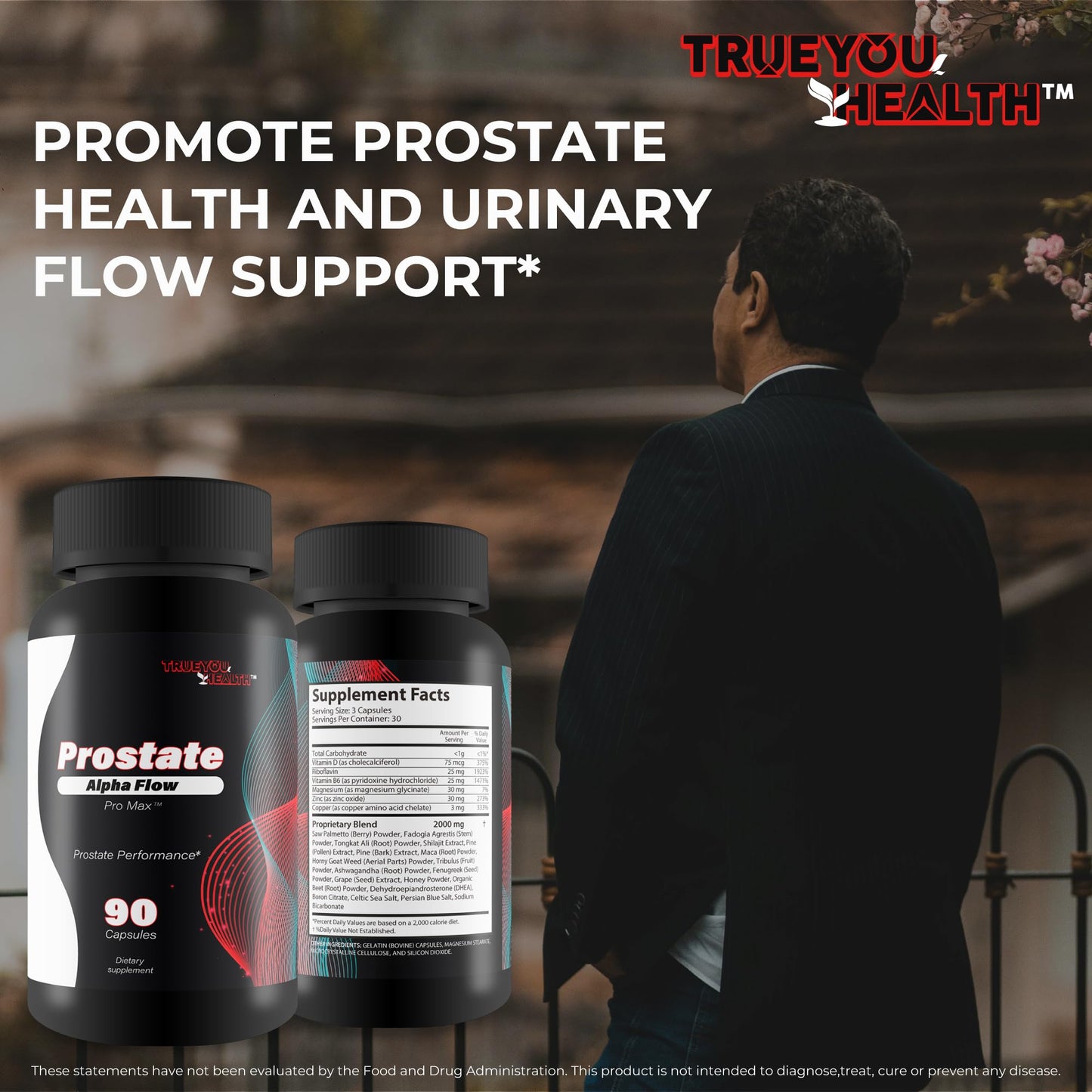 True You Health Prostate AlphaFlow Pro Max Capsule 90 Count