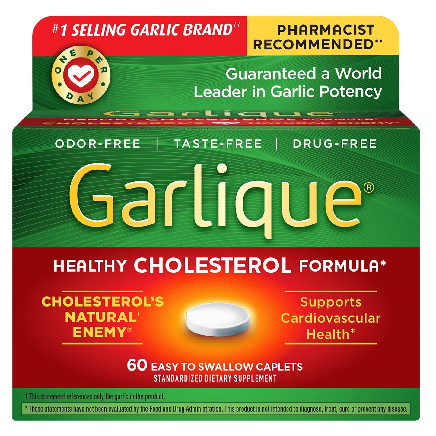 Garlique Garlic Extract Cardiovascular Supplement, 150 Count
