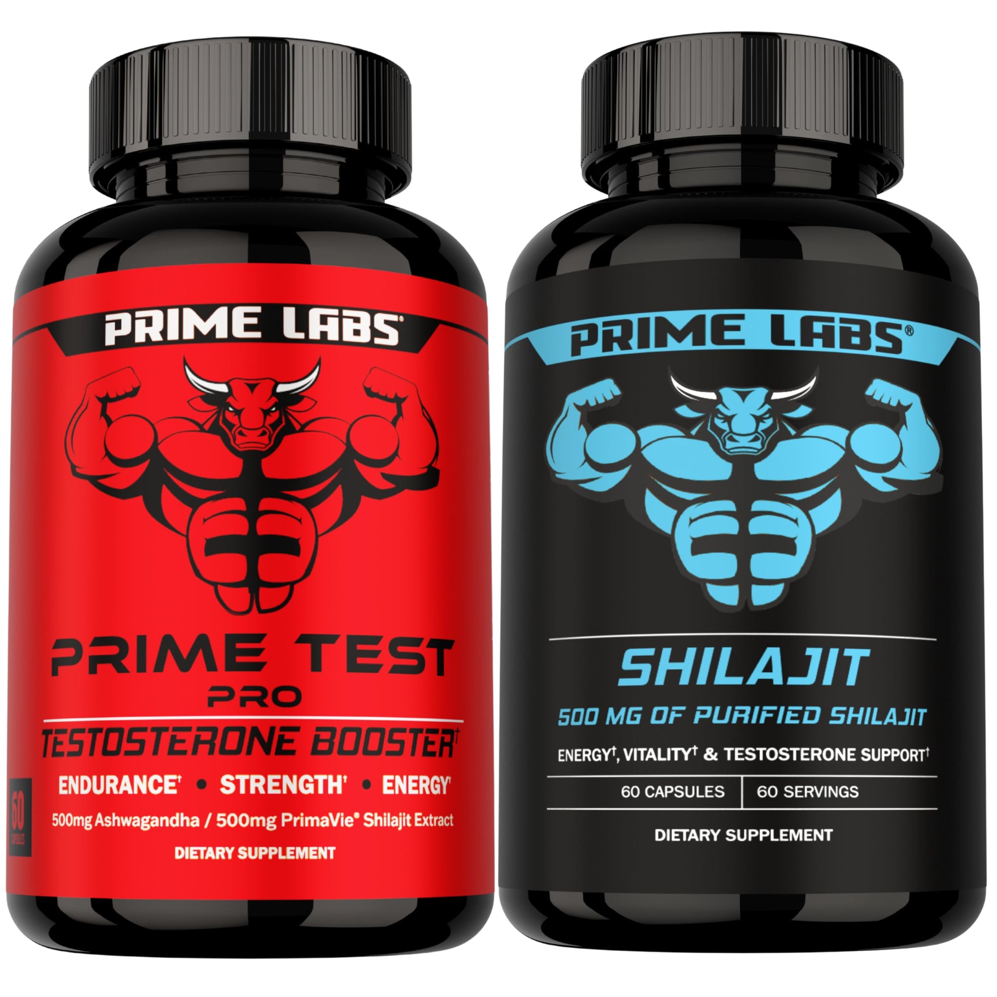 Prime Labs Prime Test Pro + Shilajit Capsules 120 Capsules