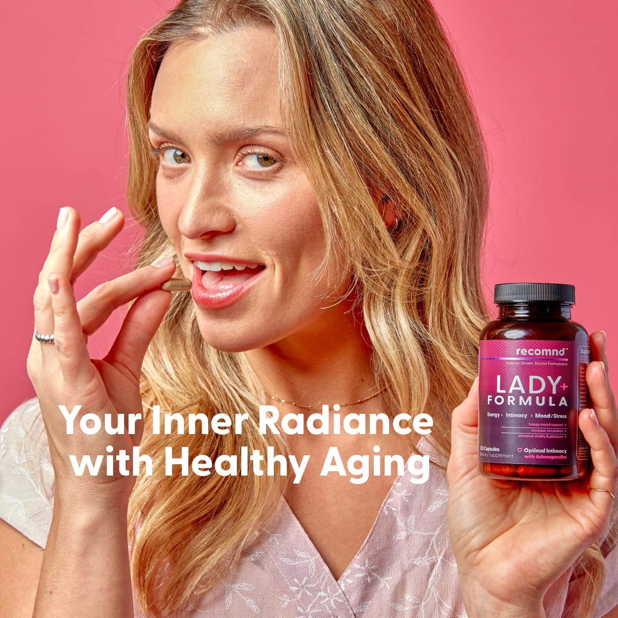 recomnd Lady+ Formula Multivitamin for Women 120 Capsules