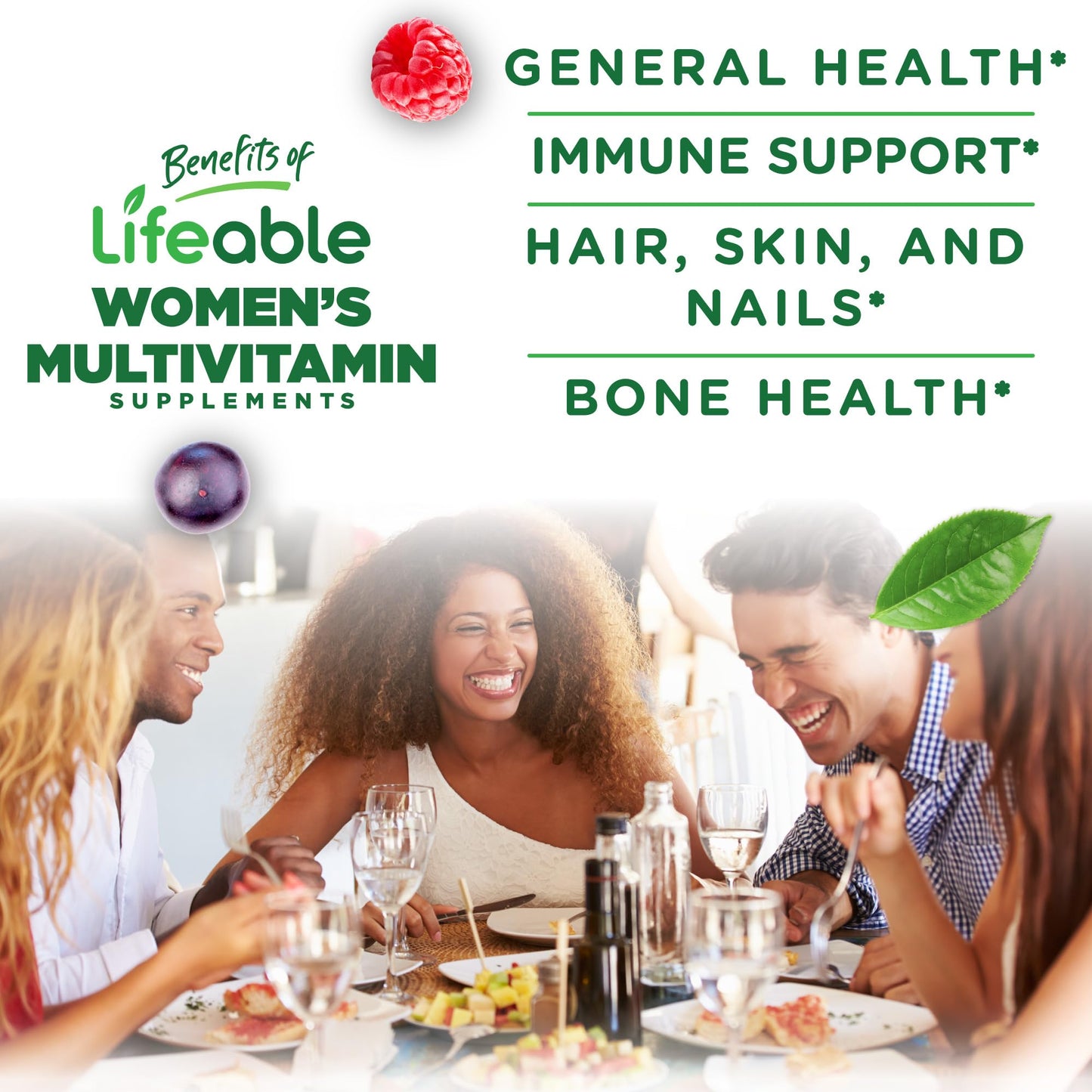 Lifeable Women's Multivitamin Gummies, 90 Count