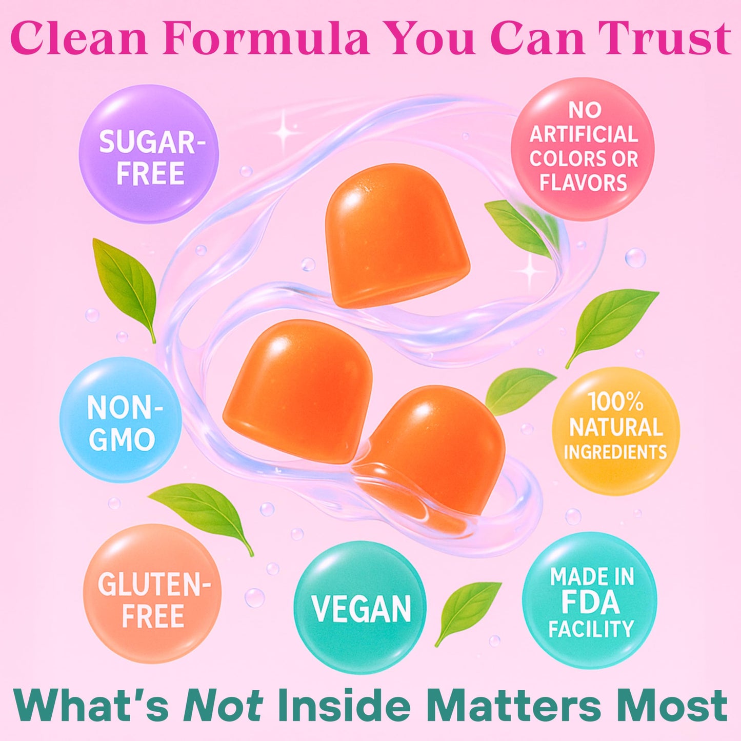 Dr. Lu Happy Girl Feminine Balance Gummies Gummy 60 Count