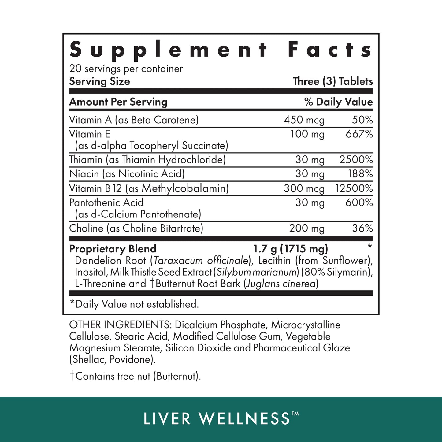 Michael's Health Naturopathic Programs Liver Wellness Capsule 60 Count
