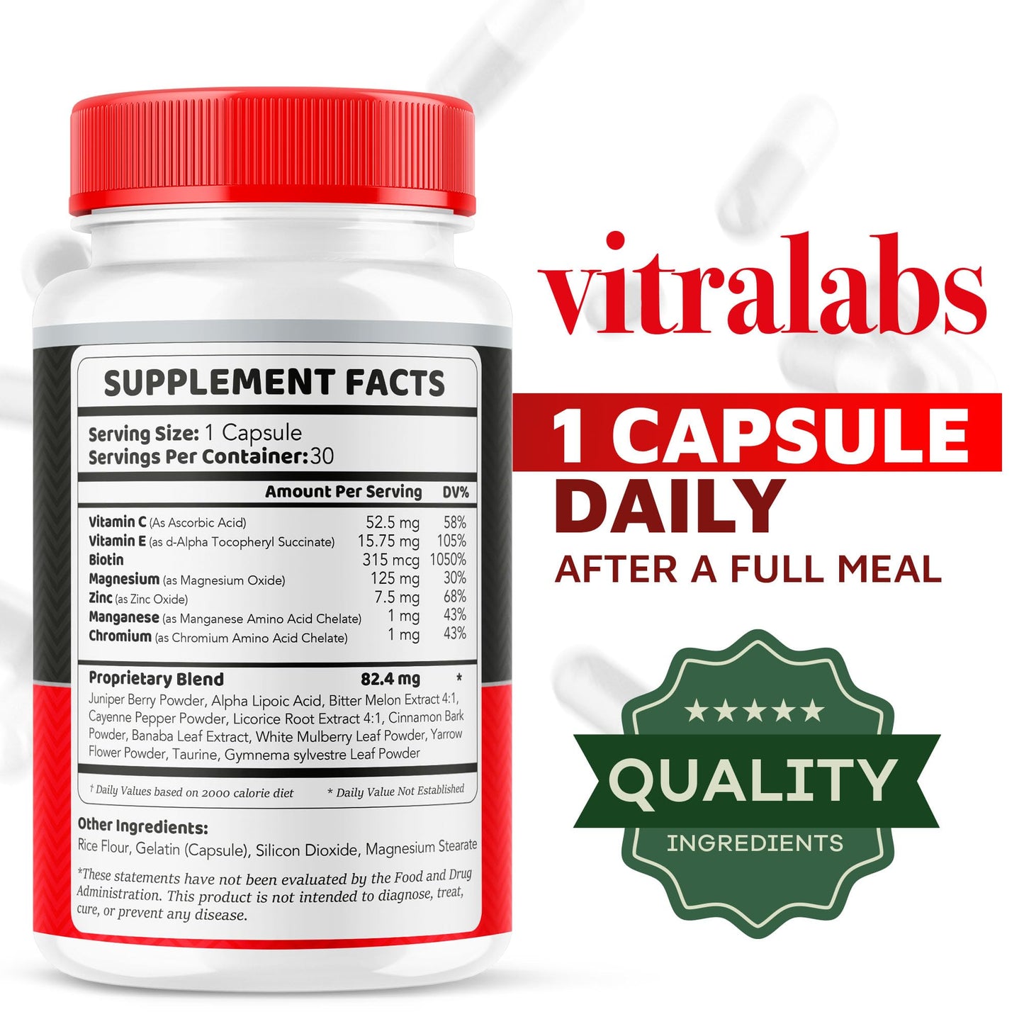 LIVORKA Vitralabs Blood Support 60 Capsules