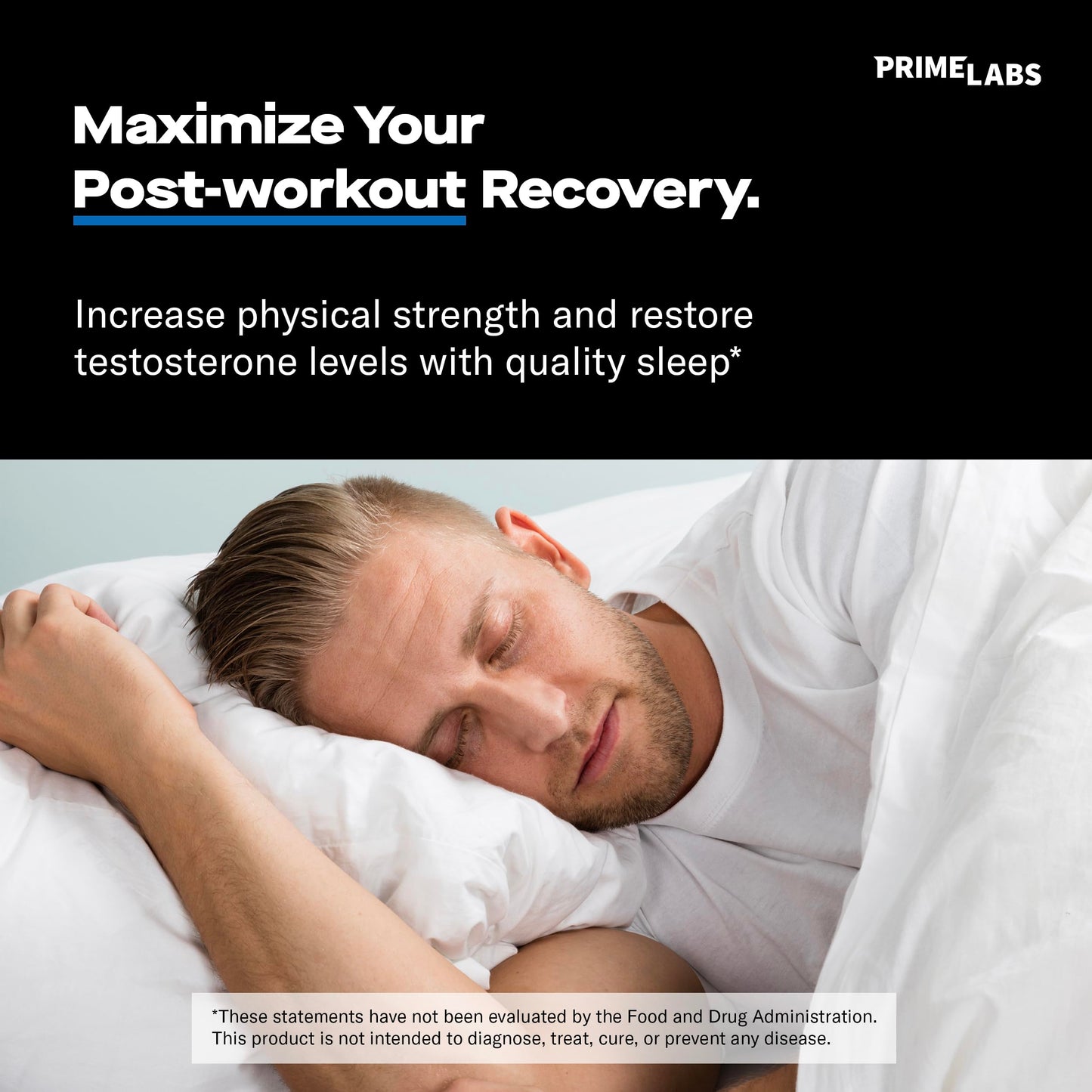 Prime Labs Night Duty Nighttime Testosterone Booster & Sleep Support Caplets 120 Count