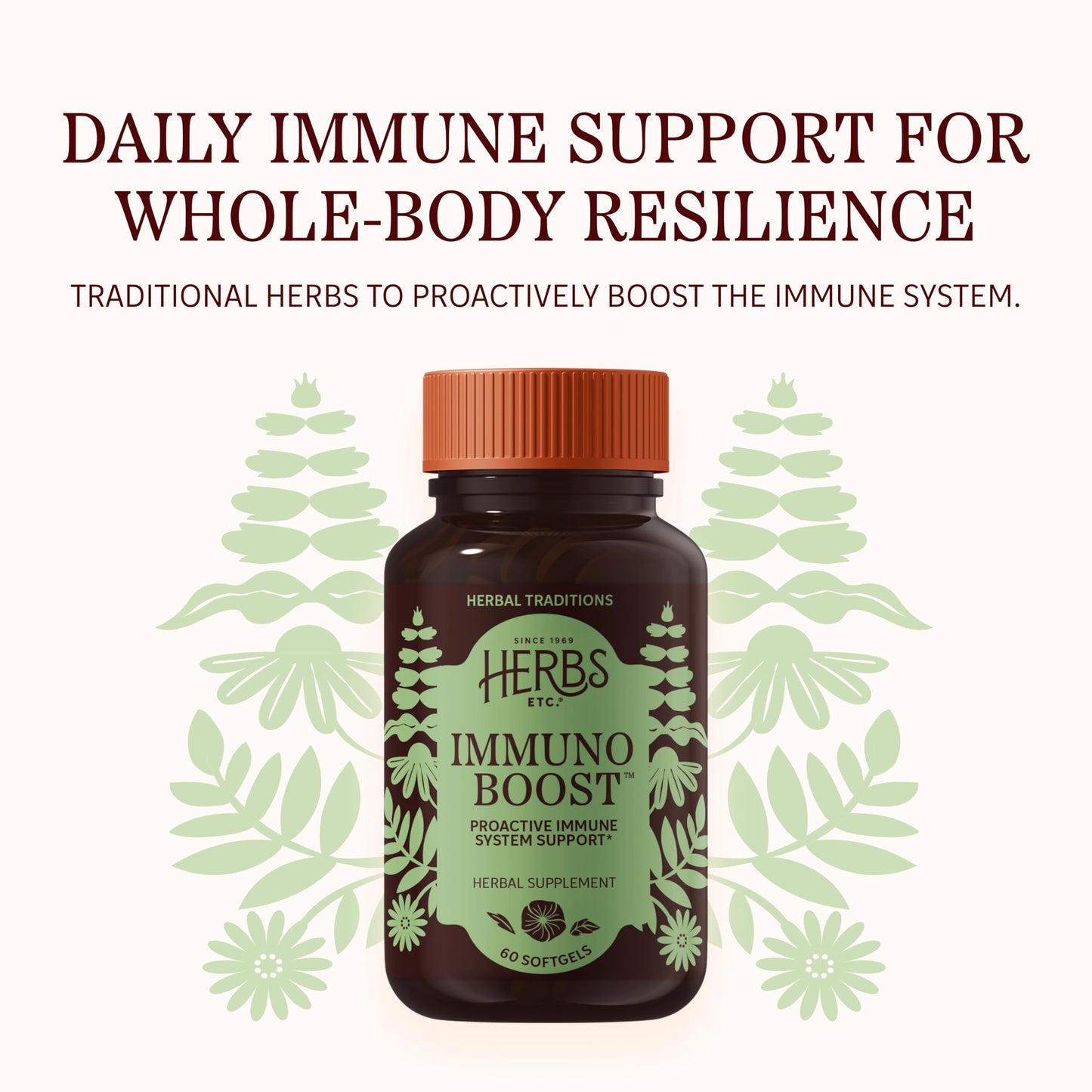 Herbs Etc. ImmunoBoost Softgels 60 Count