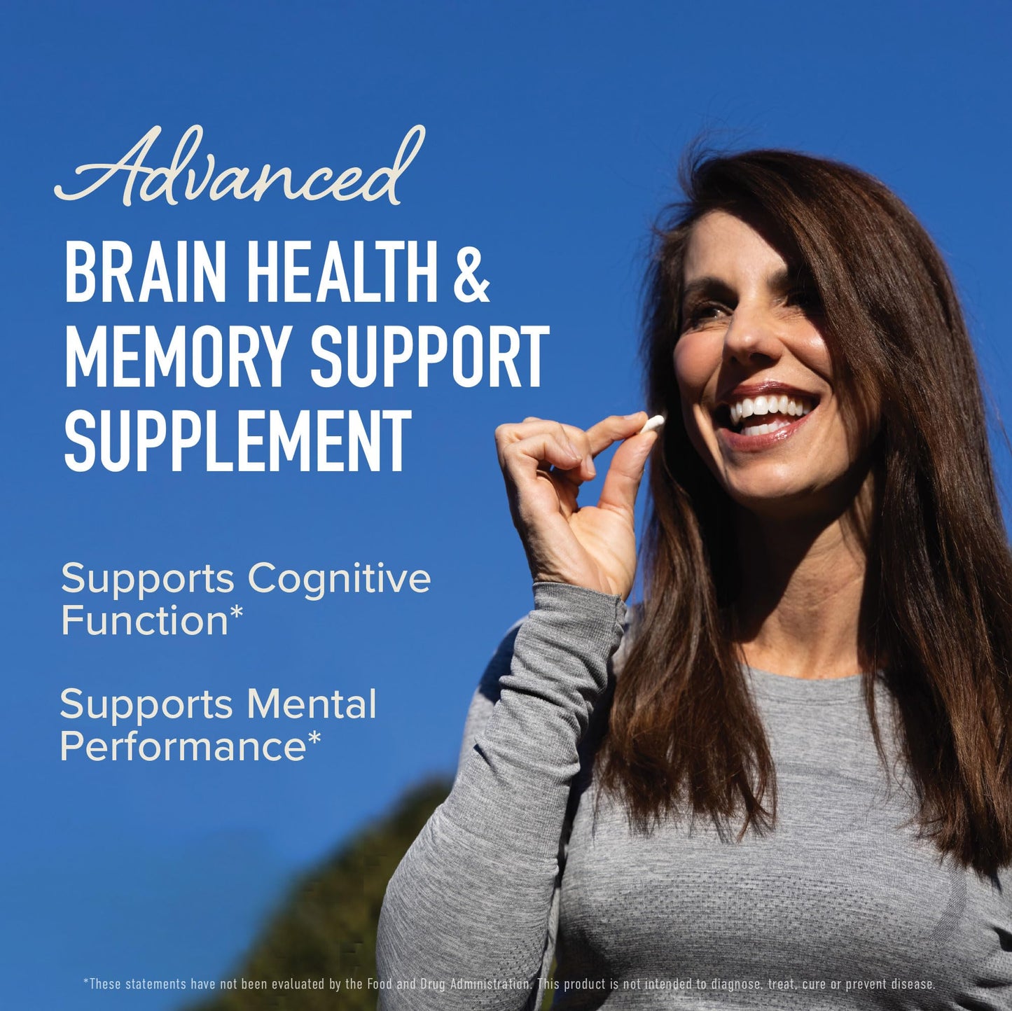 Smoky Mountain Naturals, LLC Alpha GPC 600 mg Brain & Memory Support Supplement Capsule 60 Count