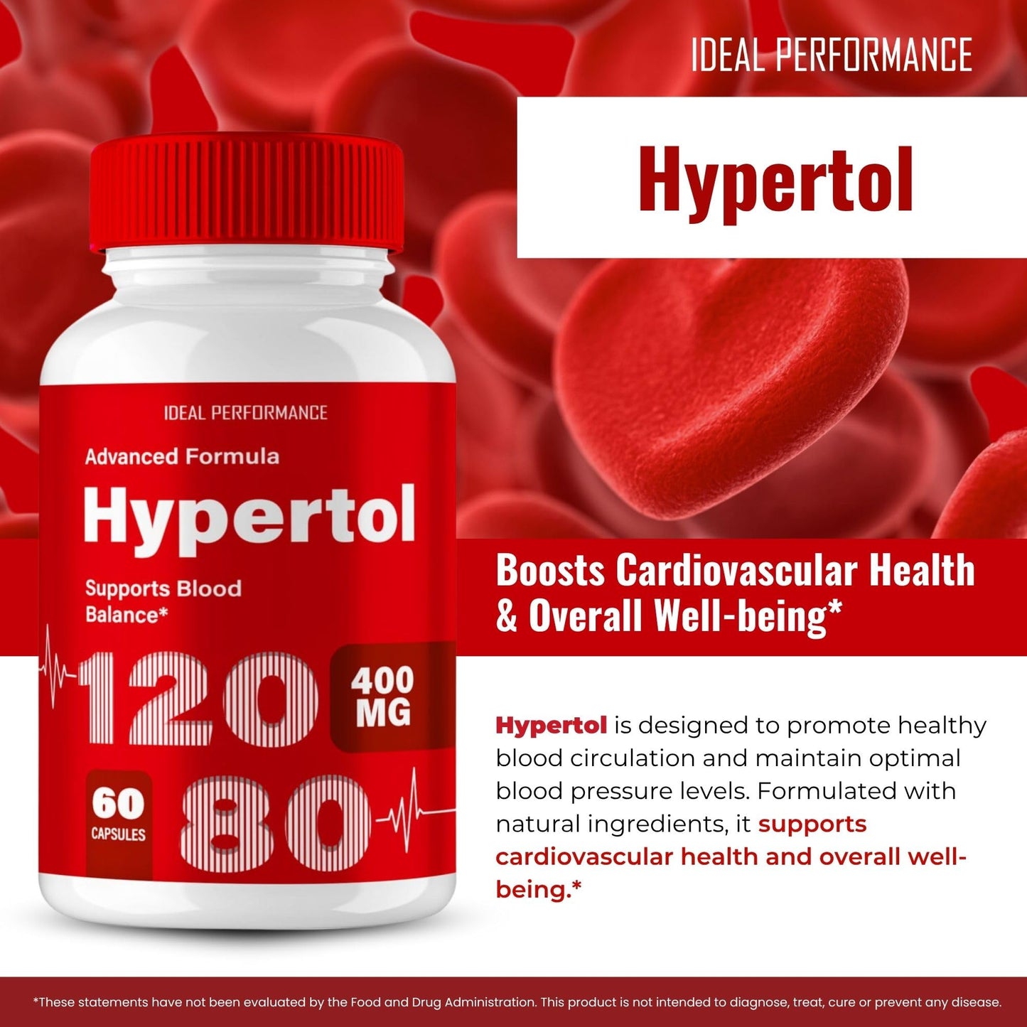 Ideal Performance Hypertol 60 Capsules