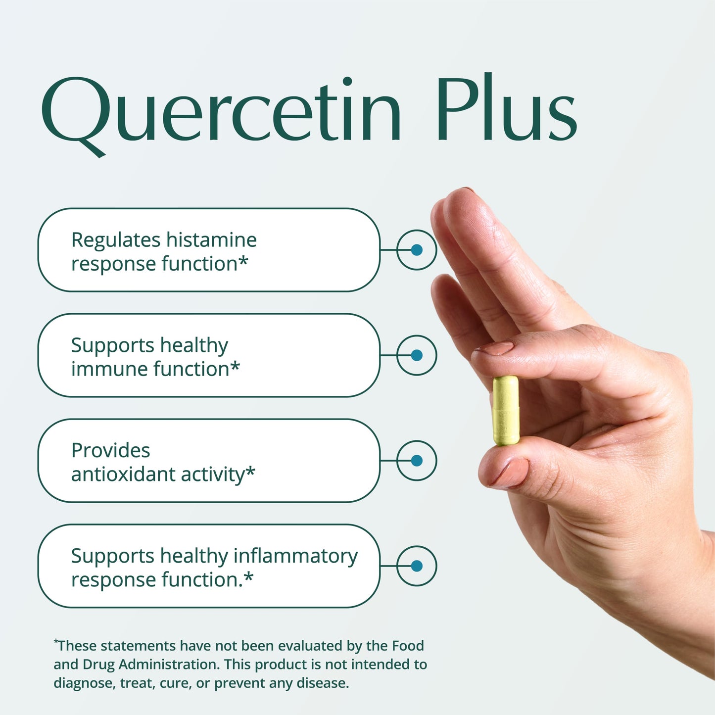 Natura Health Products Quercetin Plus Bromelain Vitamin C & Nettle Capsules, 90 Count