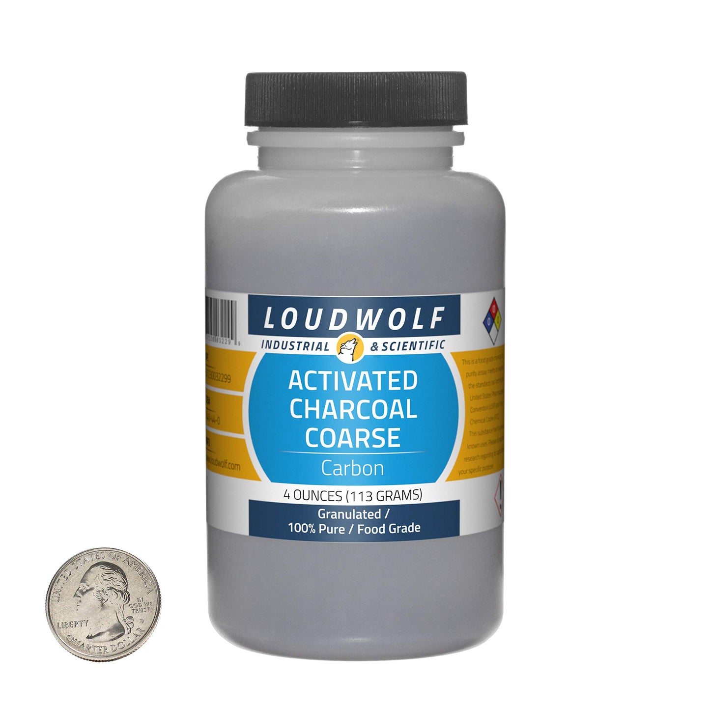 Loudwolf Activated Charcoal Powder, 4 Ounce