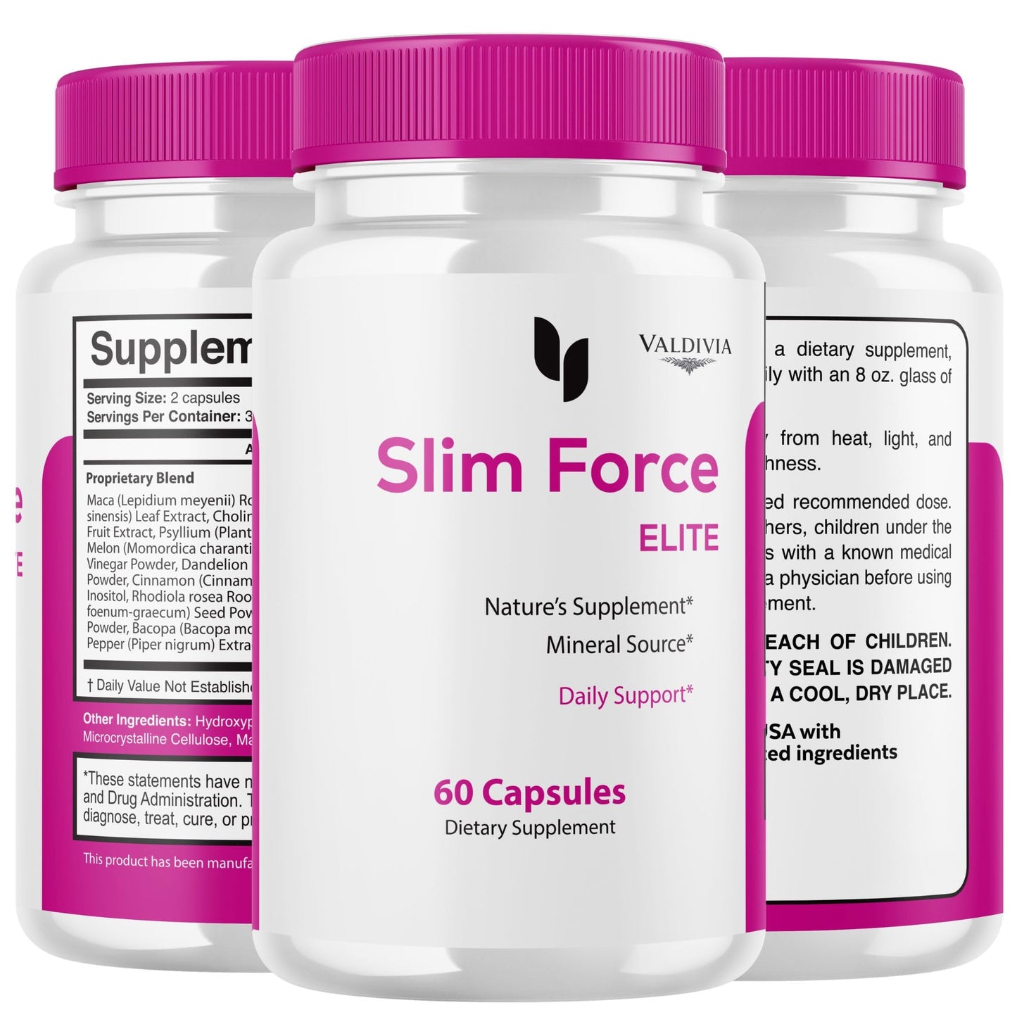 Valdivia Slim Force Capsules 120 Capsules