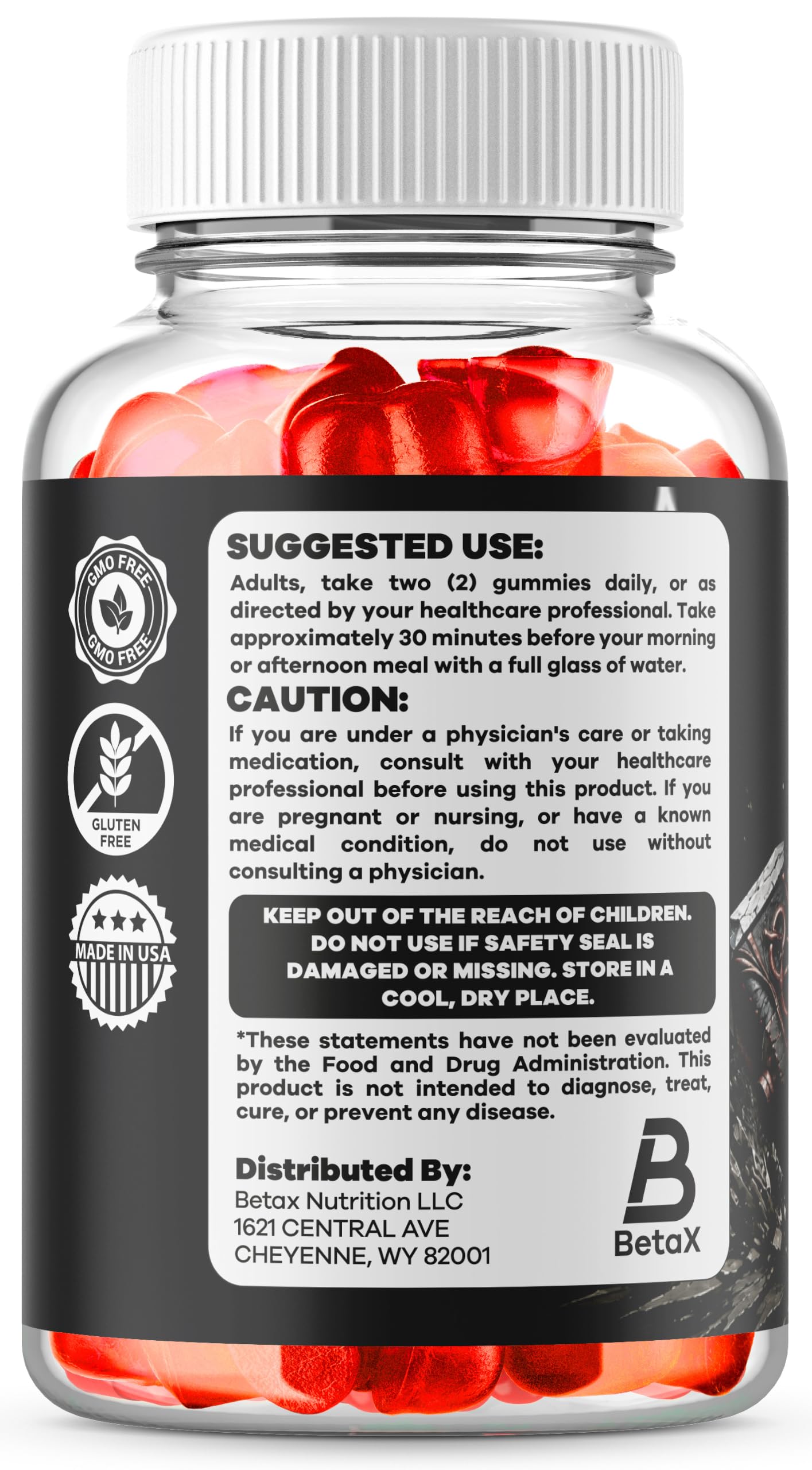 BetaX Ragnaroak Gummies Gummy, 60 Count