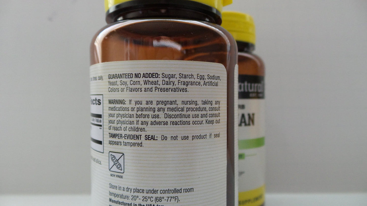 MASON NATURAL Valerian 500 mg Premium Herbal Capsules, 60 Capsules