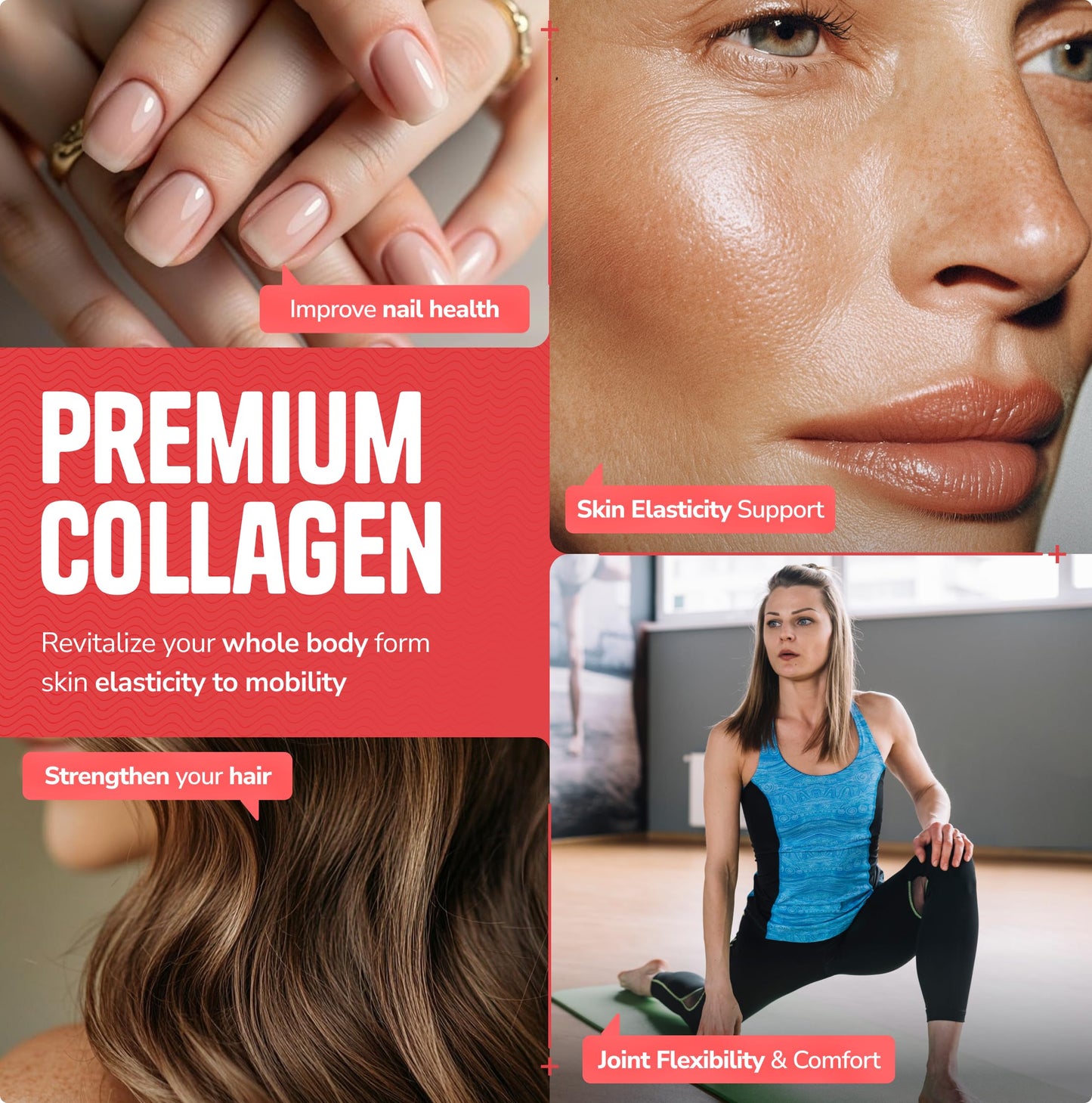 GLANZ Hydrolyzed Collagen Peptides Powder 80
