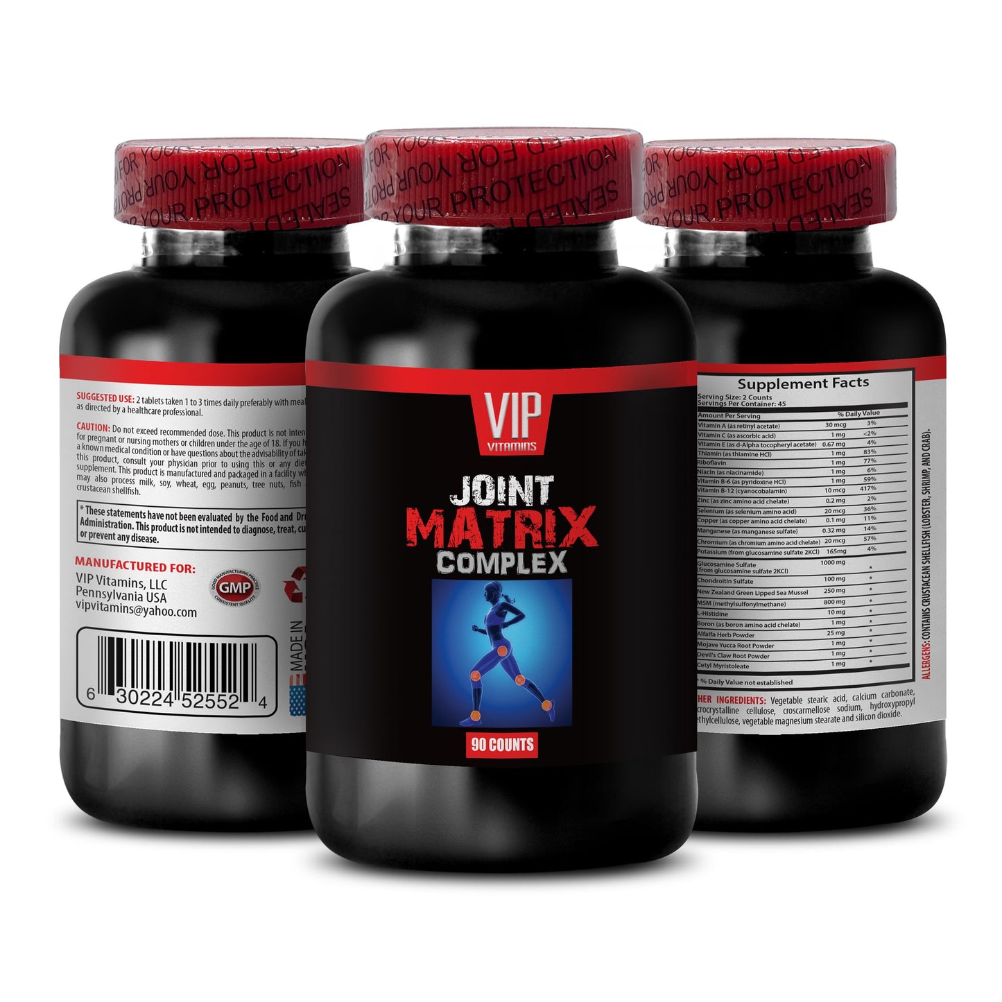 SKIN CARE SOLUTIONS Joint Support Supplement Capsules 120