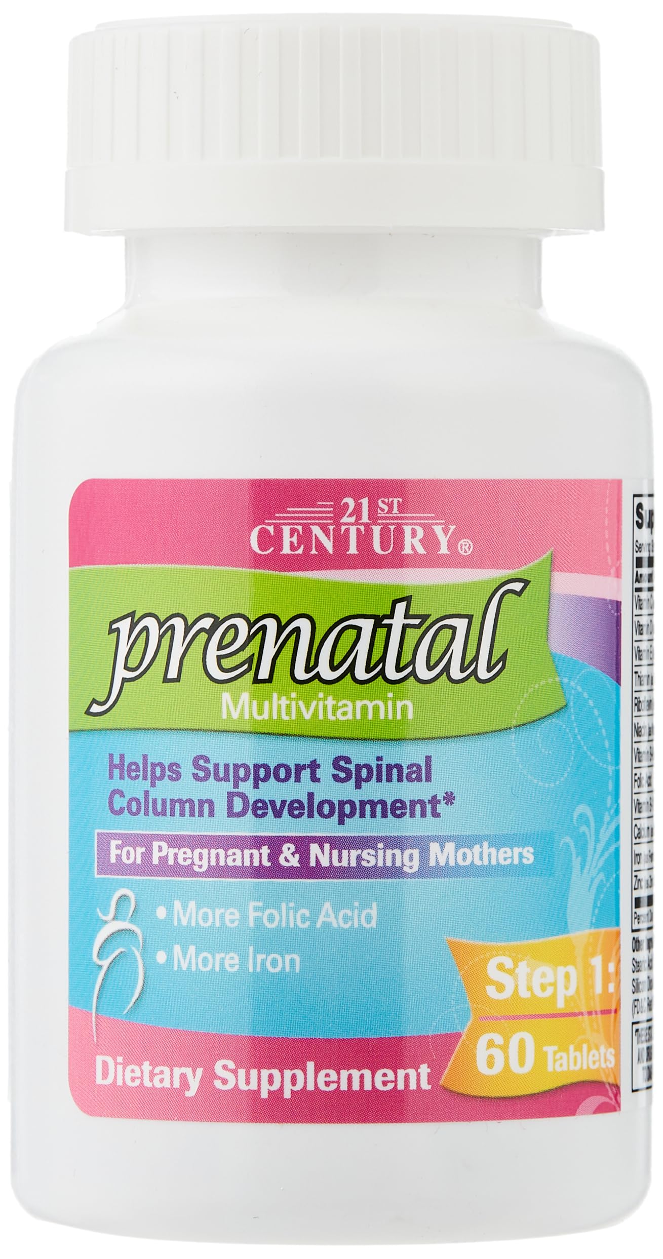 21st Century Prenatal with DHA Tablets 120