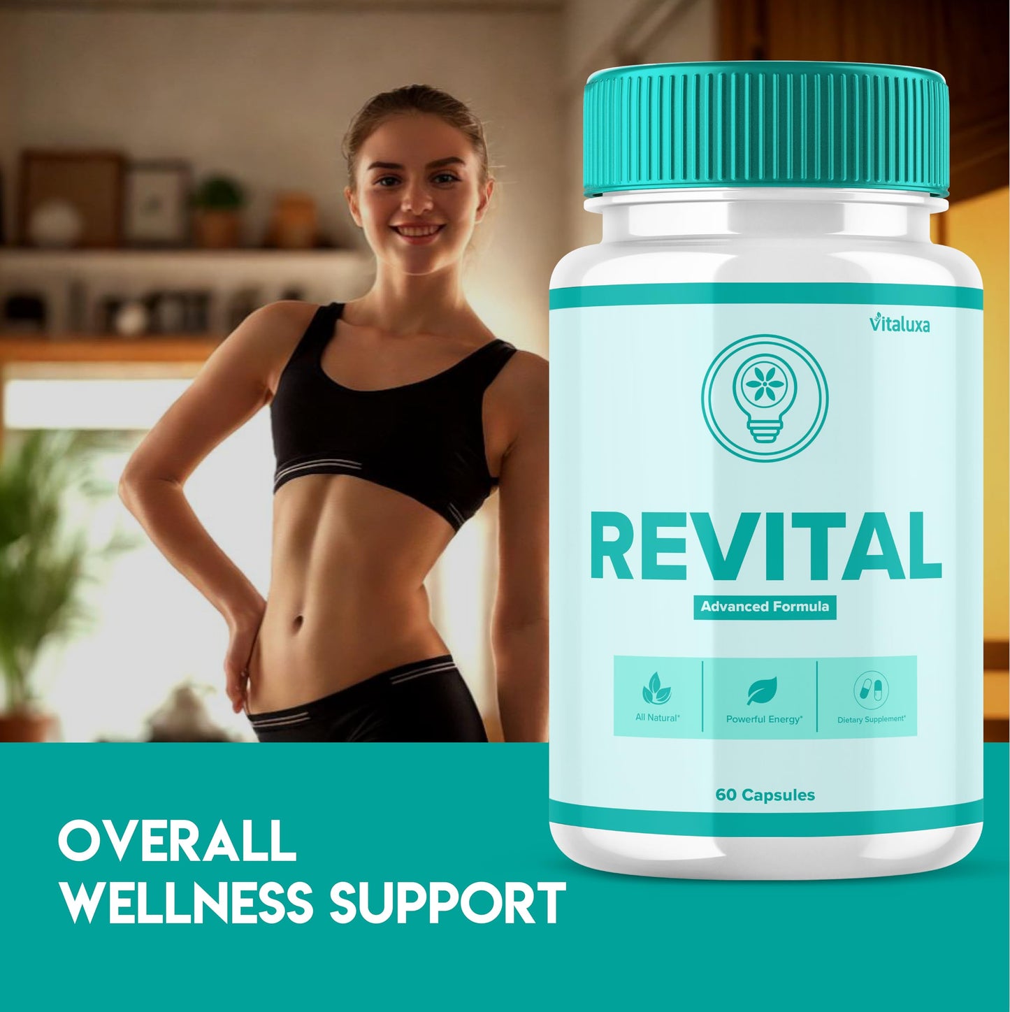 Vitaluxa Revital Capsules, 180 Capsules