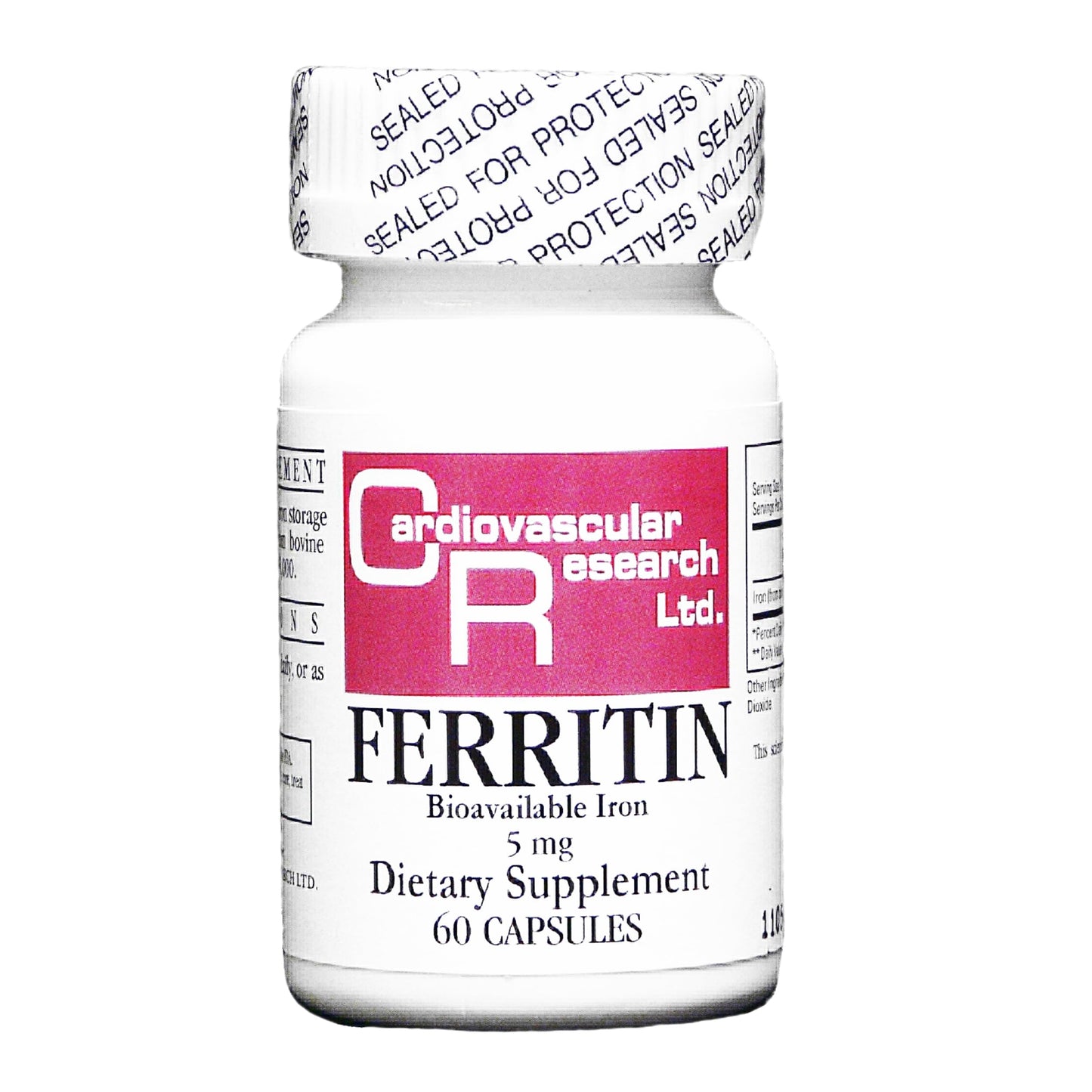 Cardiovascular Research Ferritin 5 mg Capsule, 60 Capsules