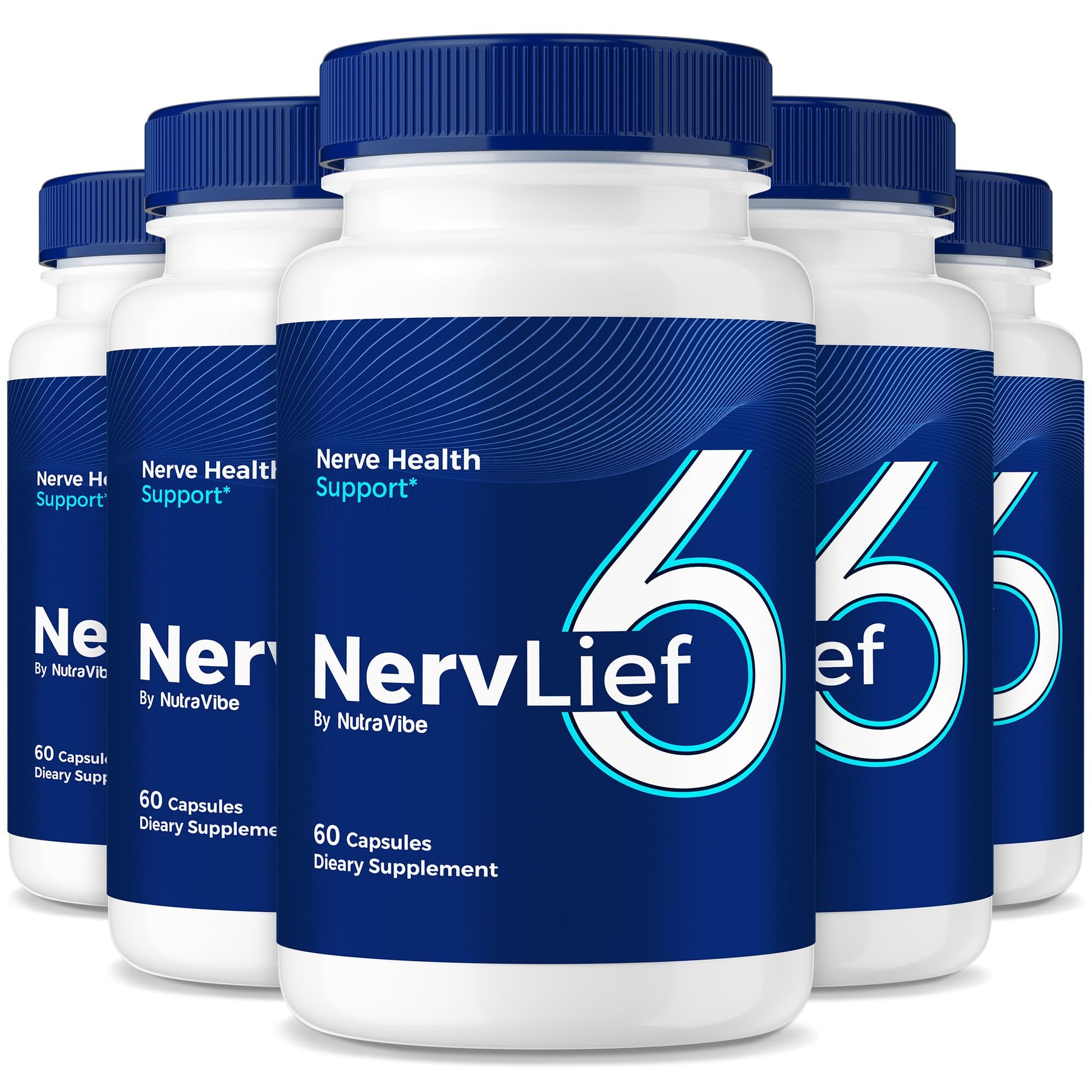 NutraVibe NervLief6 Capsule 300 Capsules
