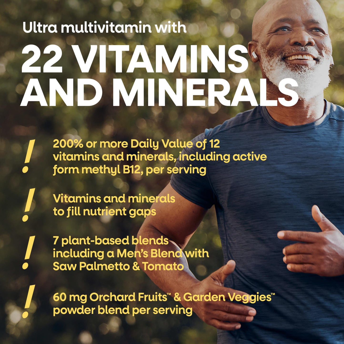 Nature's Way Alive! Ultra Potency Multivitamin for Men 50 Plus 60 Tablets
